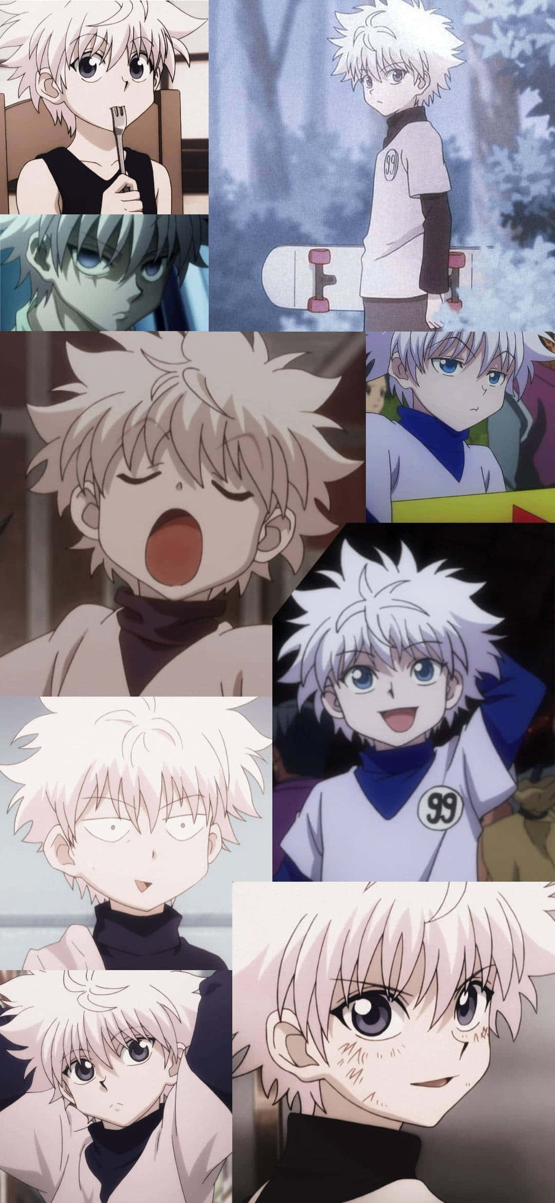 คอลลาจคิลลัว Hunter X Hunter PFP วอลเปเปอร์