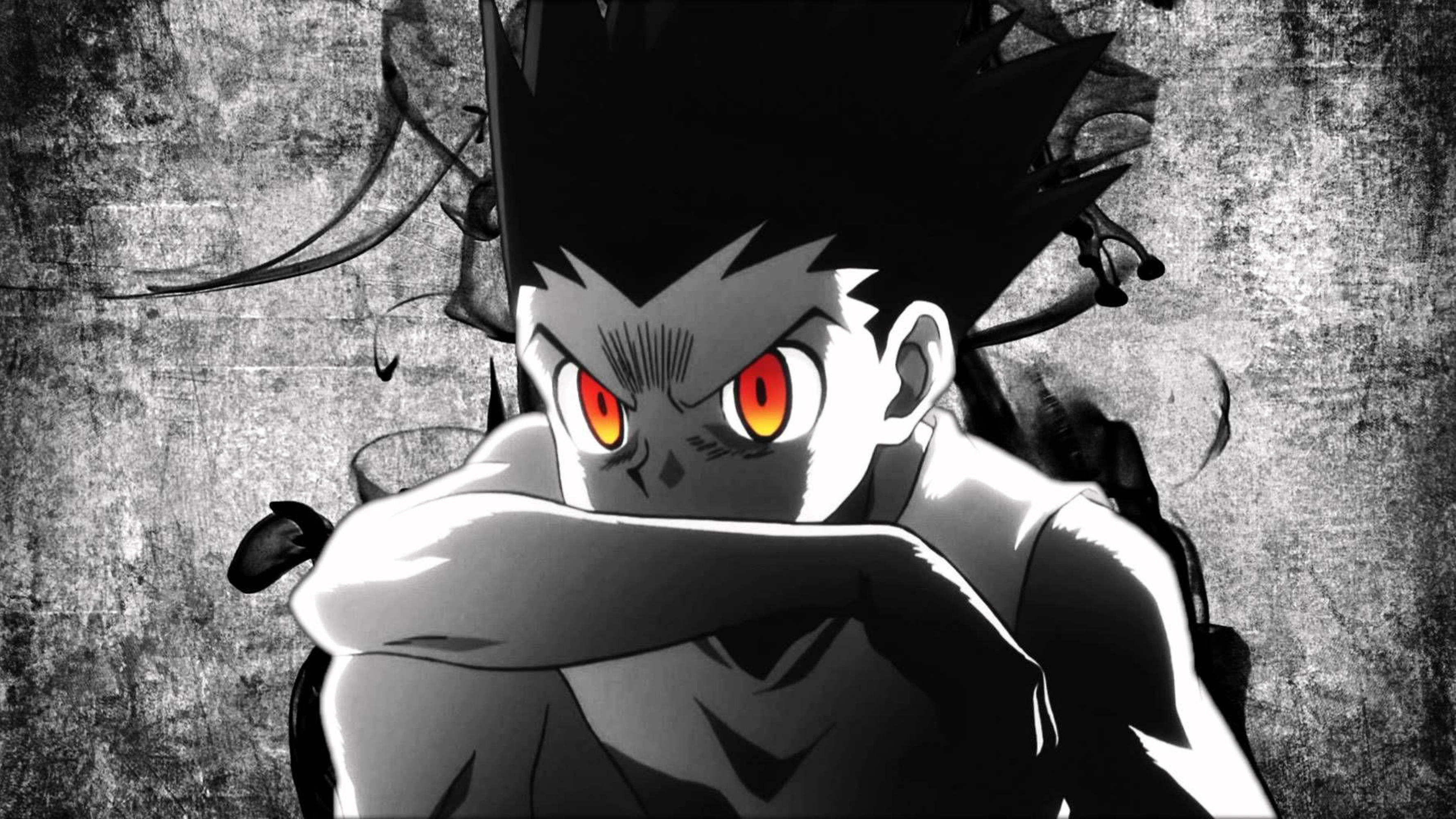 Hunter X Hunter 4K กอน ฟรีคส์ โกรธจัด วอลเปเปอร์