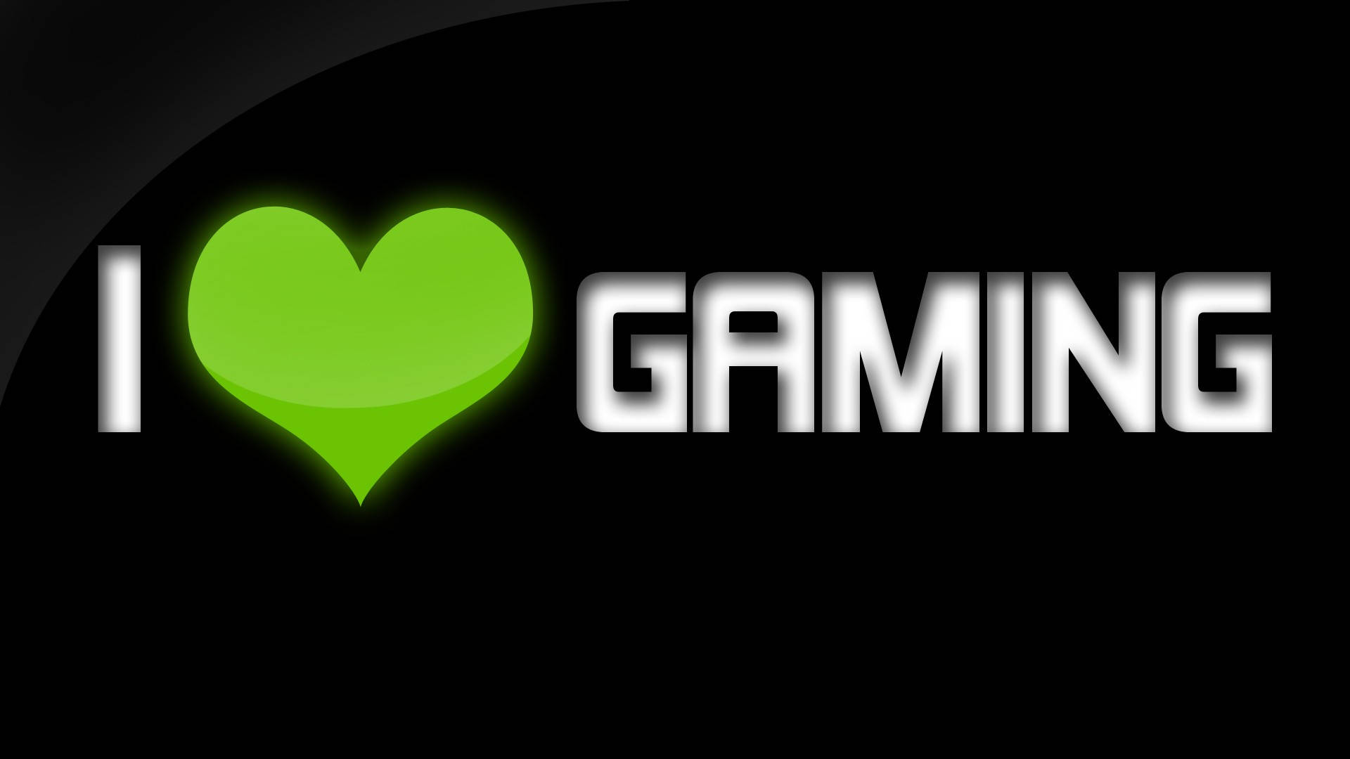 โลโก้ I Love Gaming วอลเปเปอร์