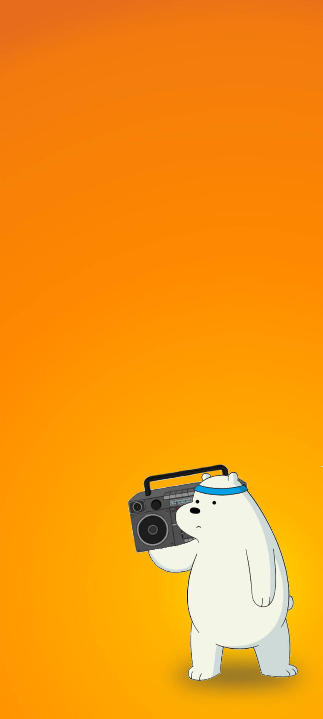 Ice Bear การ์ตูน ฮิปฮอป พร้อมวิทยุ วอลเปเปอร์