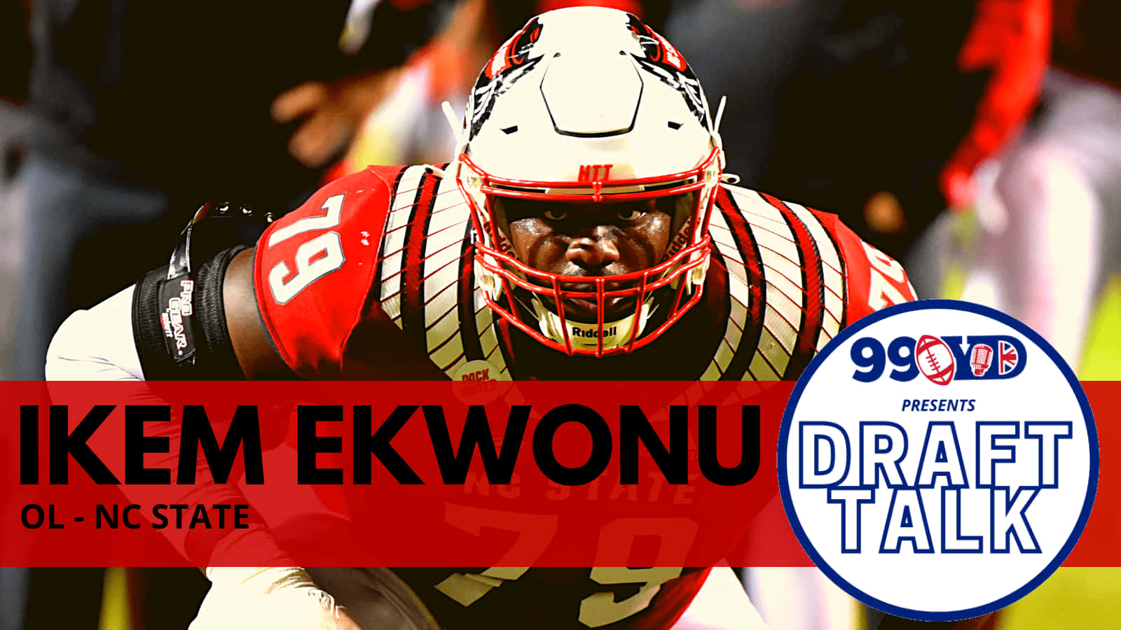 โปสเตอร์พูดคุยเรื่องดราฟต์ของ Ikem Ekwonu วอลเปเปอร์