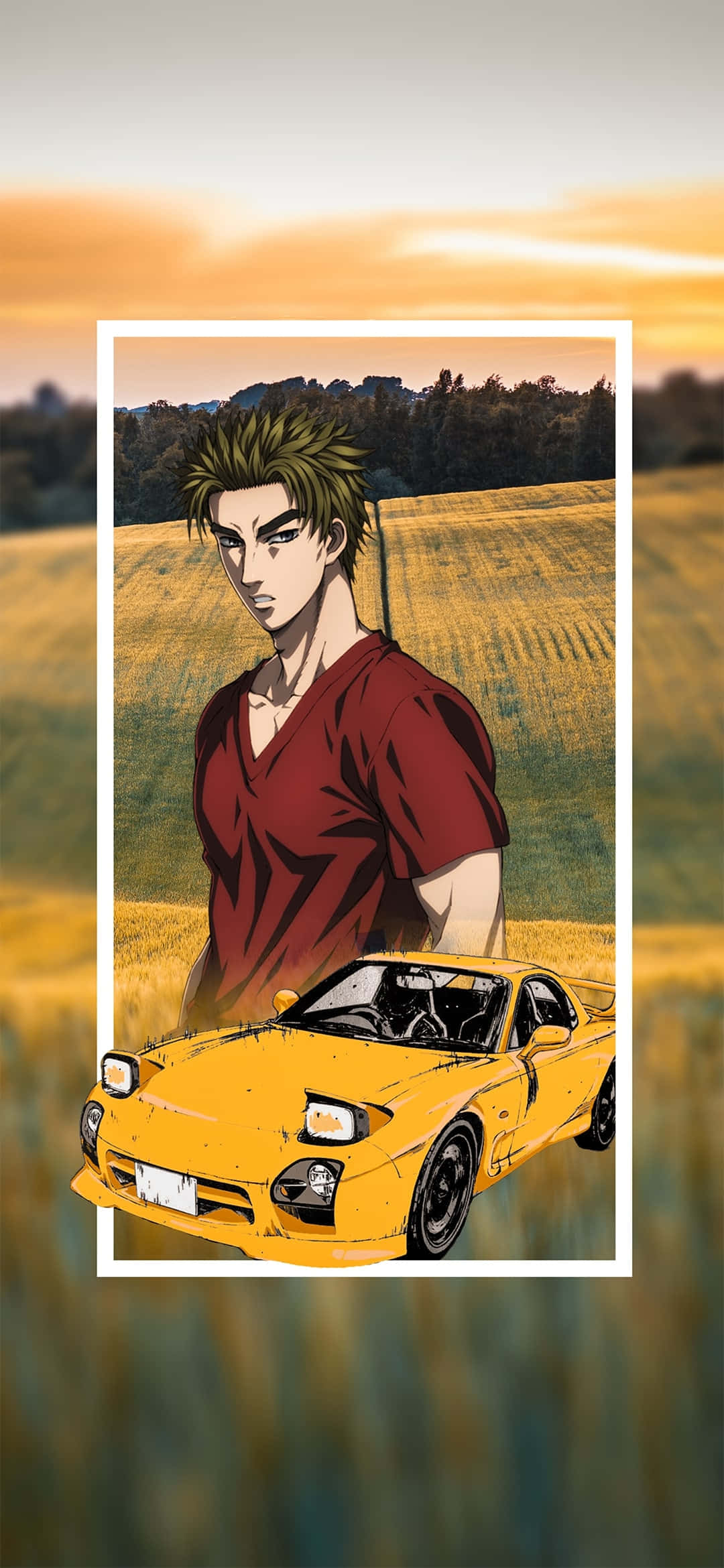 รอติดตามโทรศัพท์ Initial D รุ่นล่าสุด วอลเปเปอร์