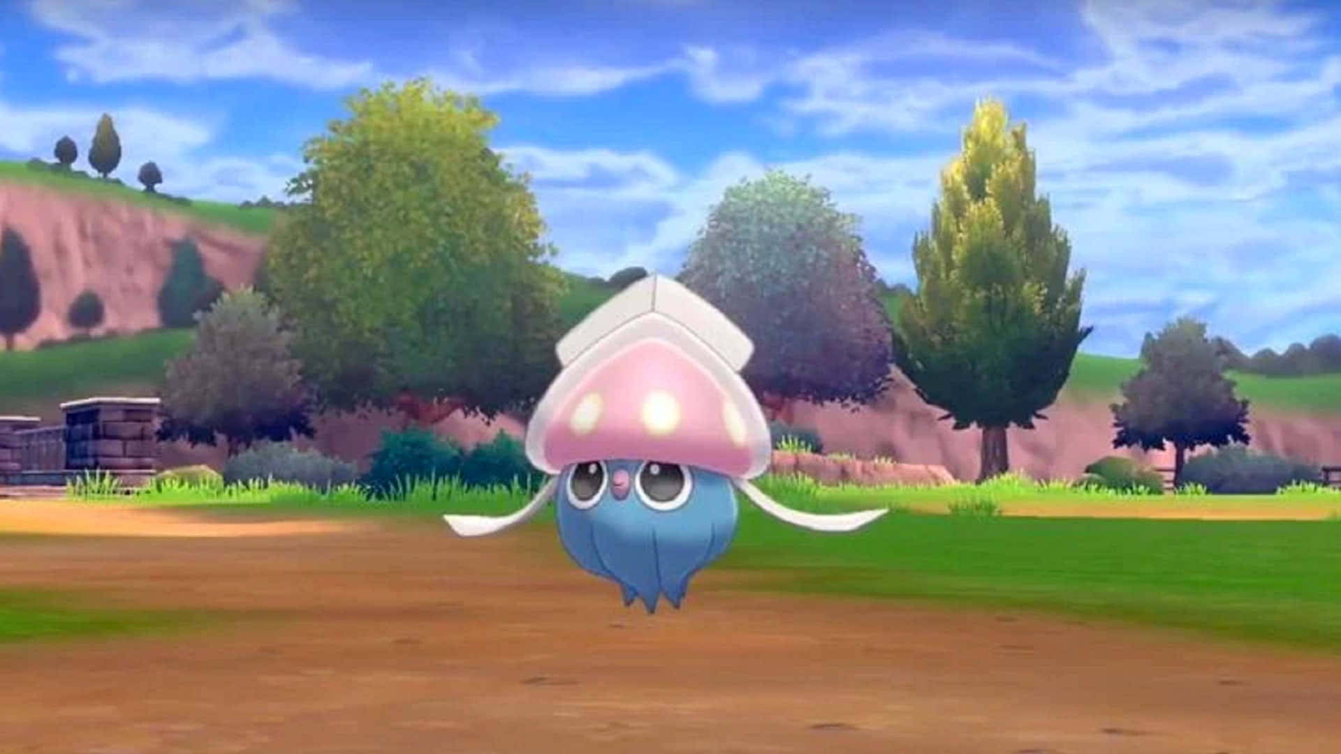 Inkay ใน Pokemon Sword and Shield วอลเปเปอร์