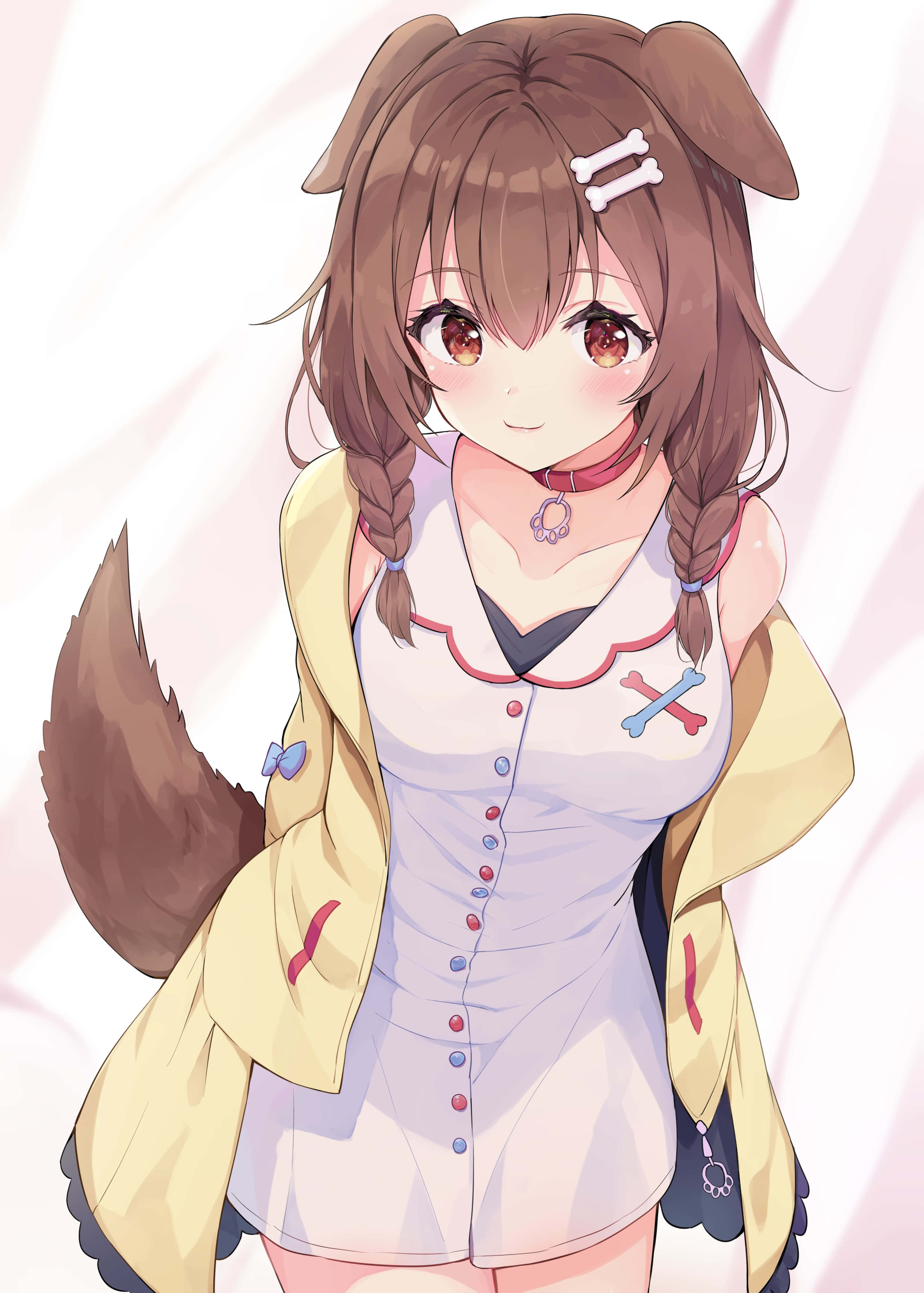 Inugami Korone ซ่อนมือของเธอ วอลเปเปอร์