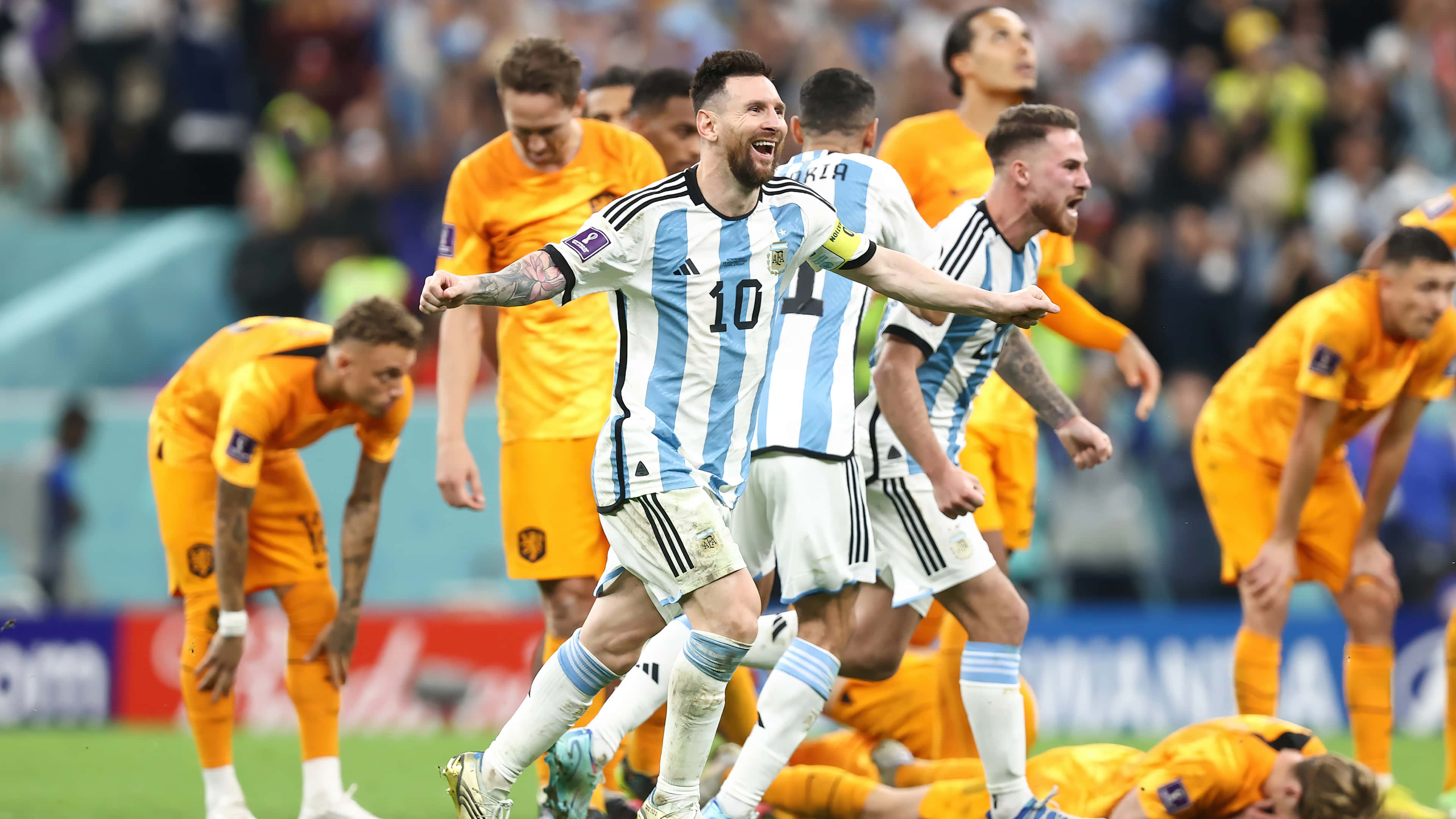 "ลionel Messi คือ GOAT" วอลเปเปอร์