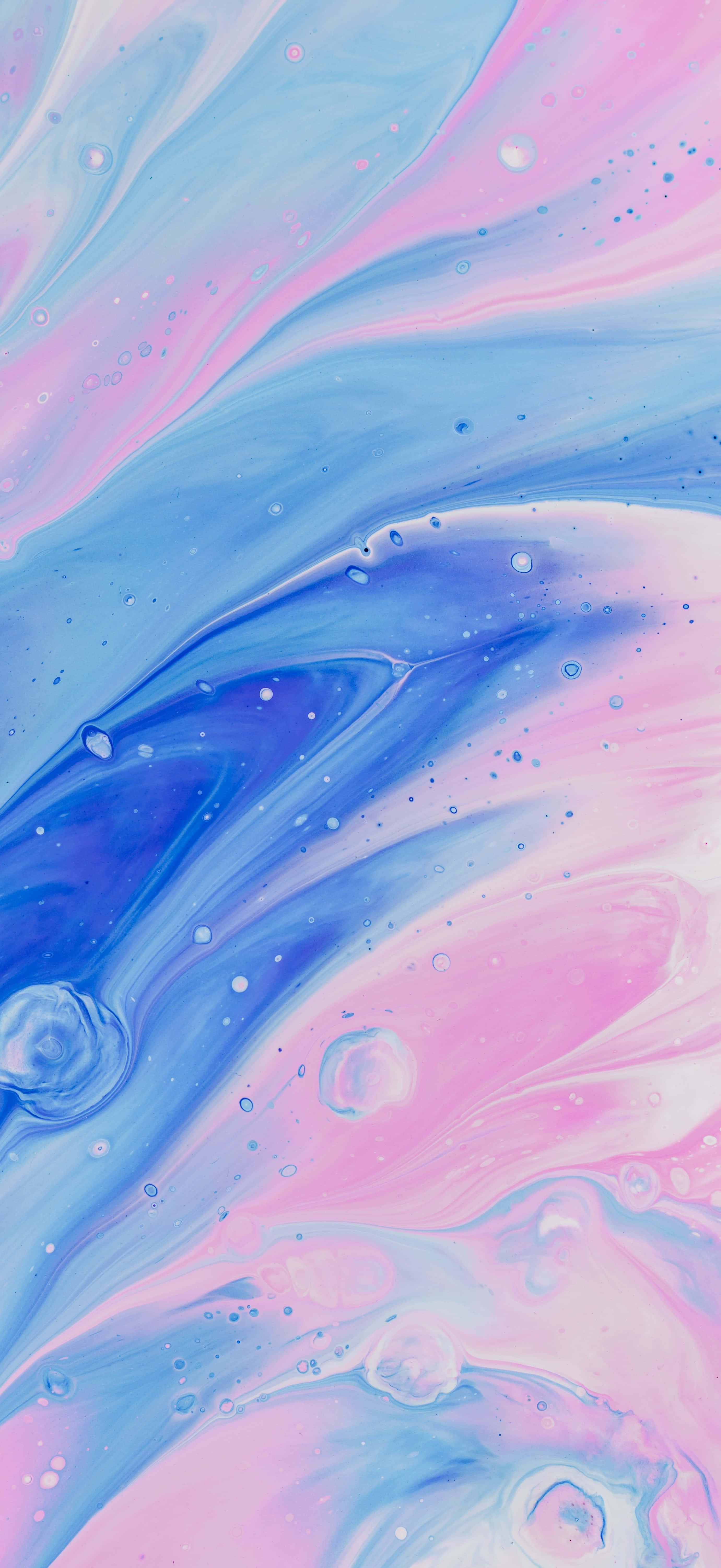 วอลเปเปอร์ลายหินอ่อนสีฟามชมพูพาสเทลสำหรับ iPhone X บน iOS วอลเปเปอร์
