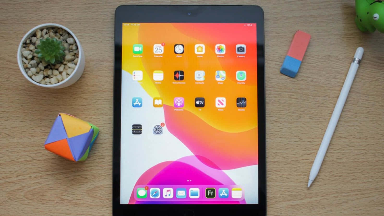 พลังพกพาที่แสดงออก - ความแข็งแกร่งของ iPad วอลเปเปอร์