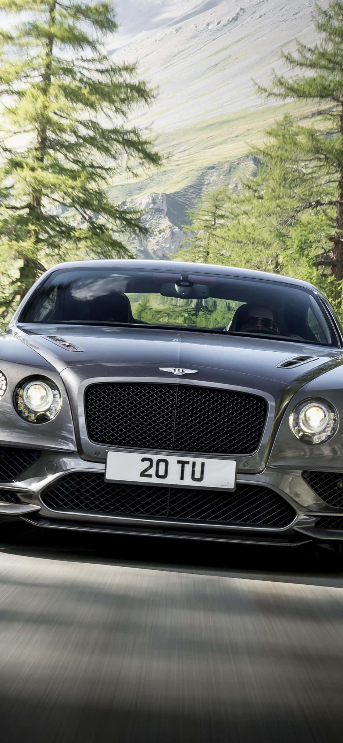 iPhone สีเทา Bentley Continental วอลเปเปอร์