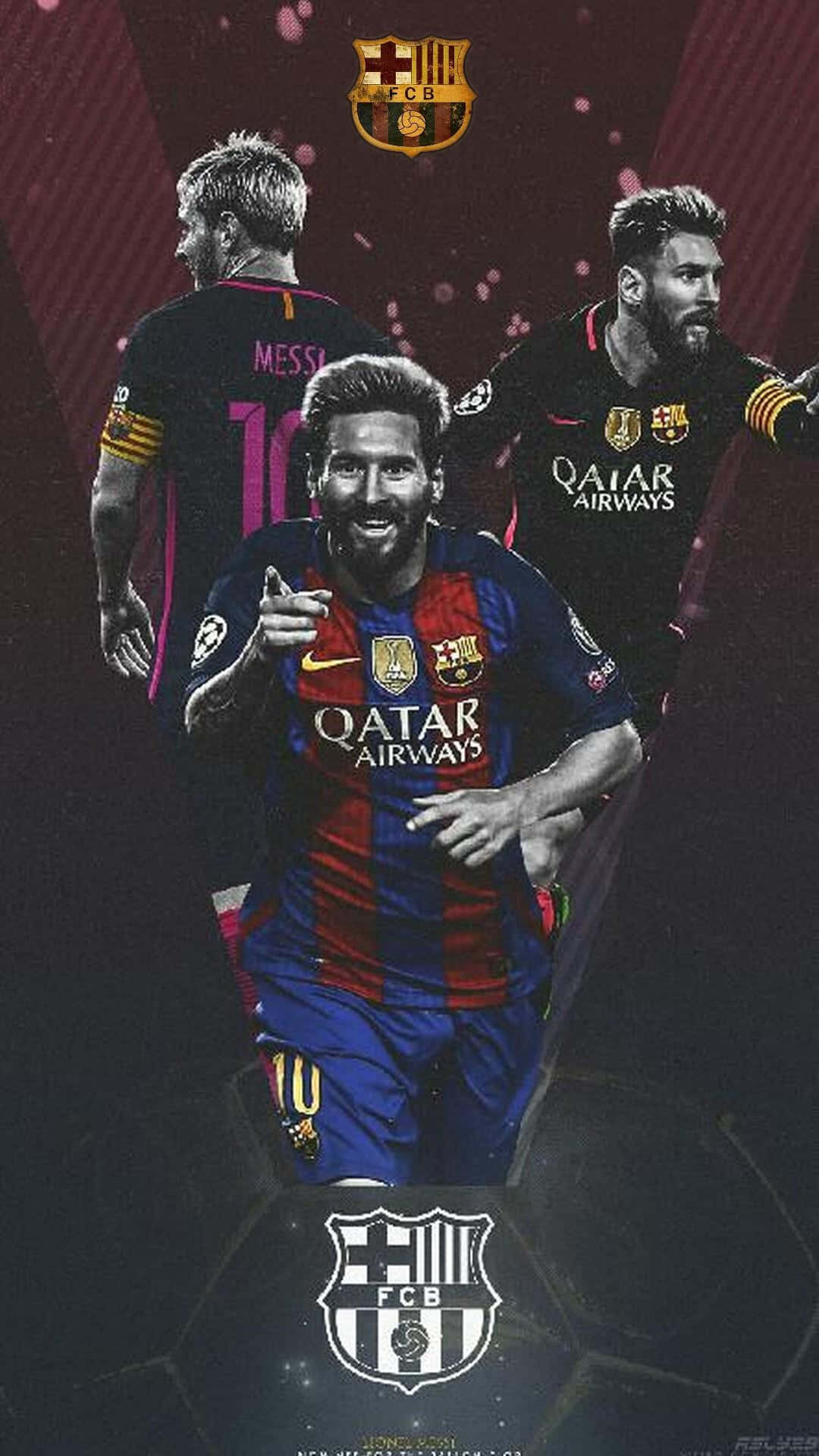 สนุกกับชีวิตไปกับ iPhone Messi ใหม่ วอลเปเปอร์
