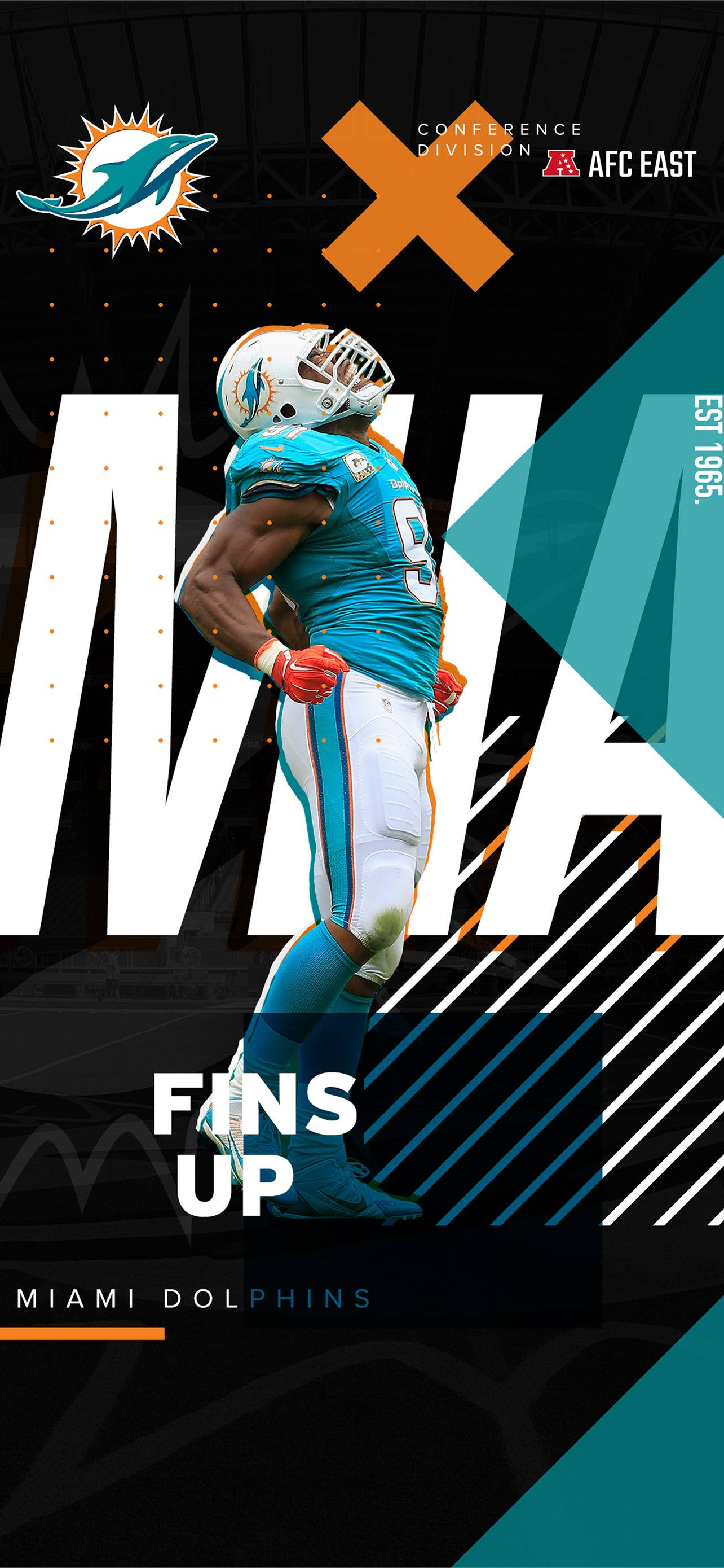 มาดูวอลเปเปอร์ iPhone สุดเจ๋งของ Miami Dolphins กัน! วอลเปเปอร์