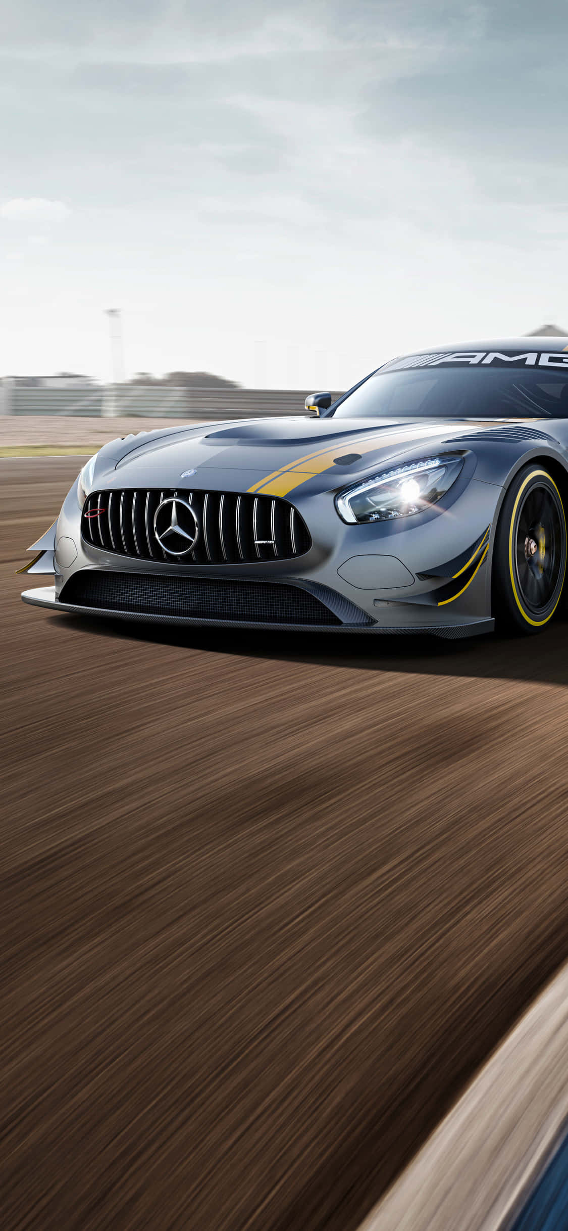 พื้นหลัง iPhone X AMG GT-R ลวดลาย AMG GT วอลเปเปอร์