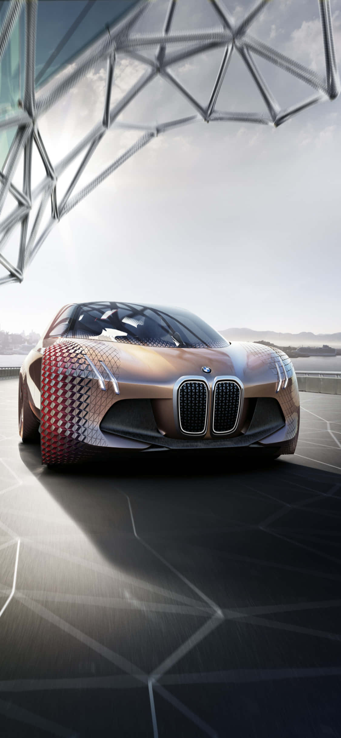 iPhone X พร้อม BMW เป็นฉากหลัง คือตัวอย่างที่สมบูรณ์แบบของความหรูหราและชีวิตหรู วอลเปเปอร์