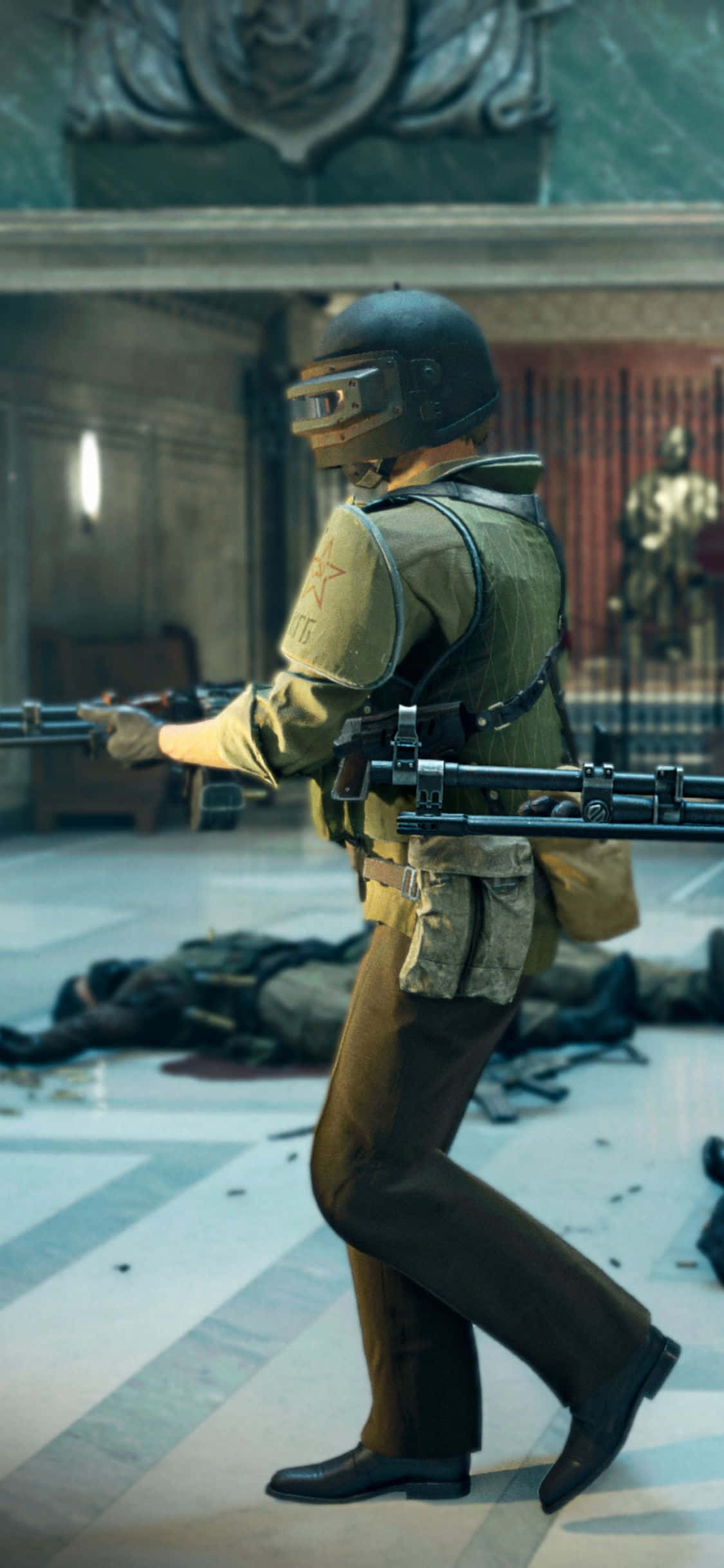 พื้นหลัง iPhone X Call Of Duty Black Ops Cold War ทหาร วอลเปเปอร์