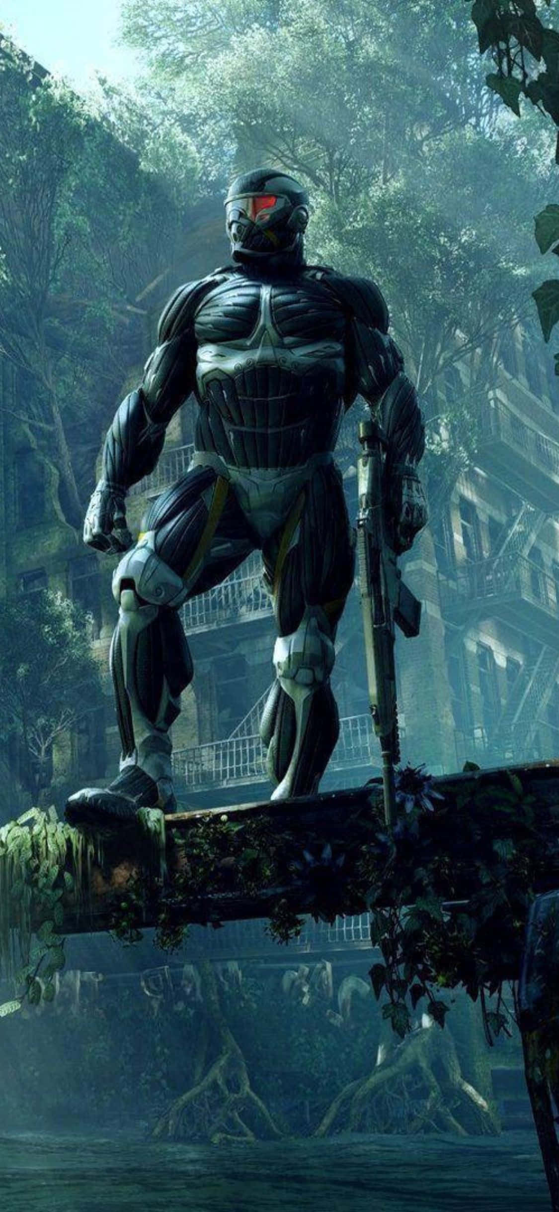 เตรียมพร้อมสำหรับการผจญภัยสุดยิ่งใหญ่กับ iPhone X และ Crysis 3 วอลเปเปอร์