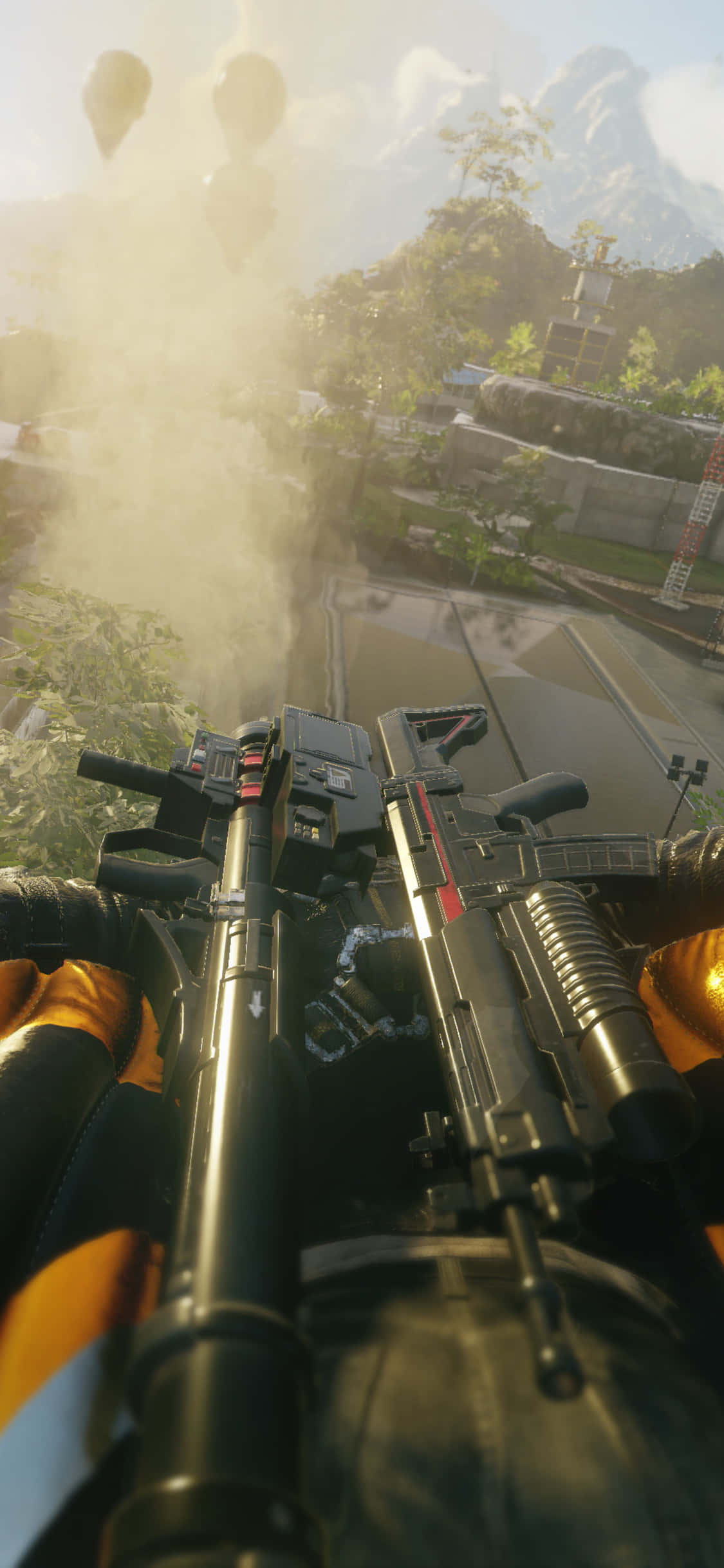 สำรวจโลกแห่งความเป็นไปได้ไม่จำกัดกับ iPhone X Just Cause 4 วอลเปเปอร์