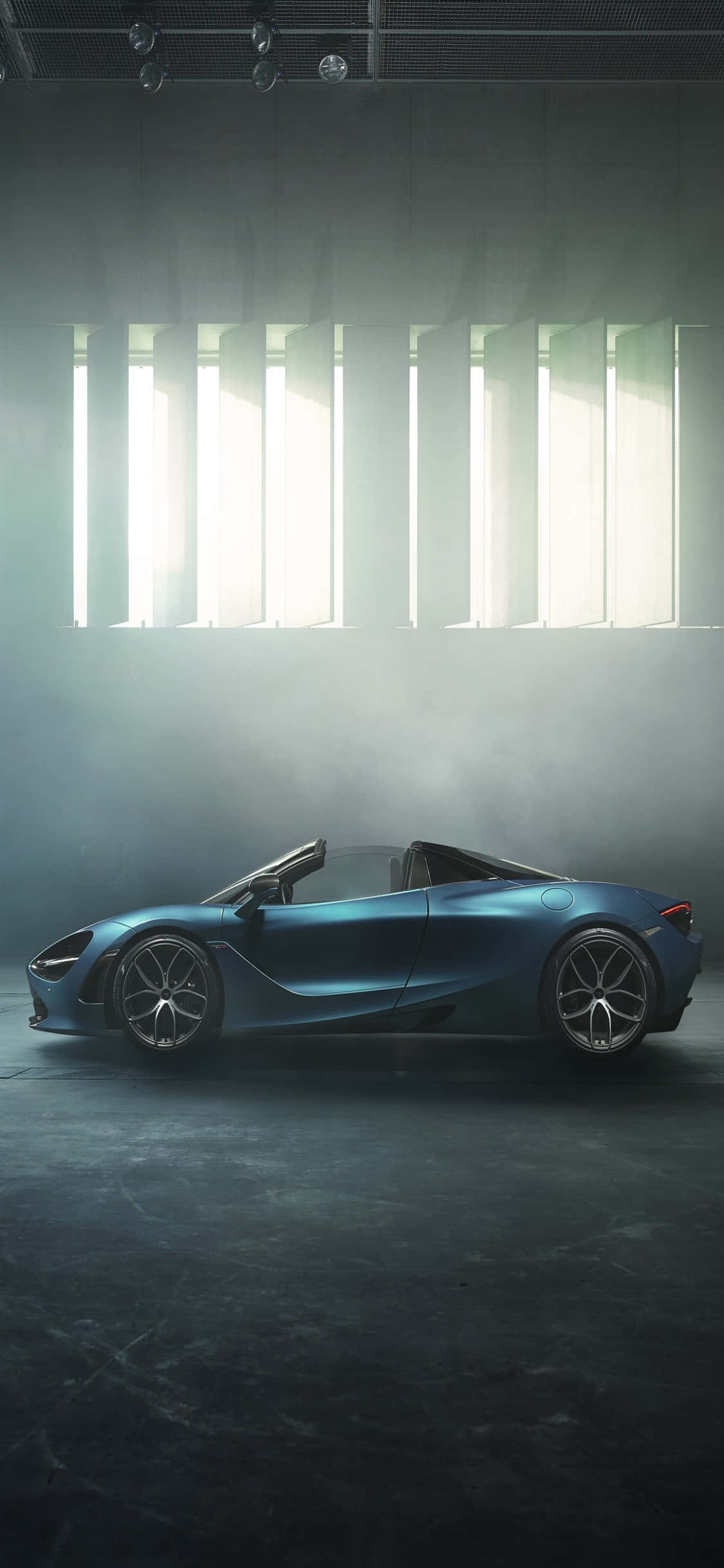 พื้นหลัง iPhone X McLaren 720s Spider วอลเปเปอร์