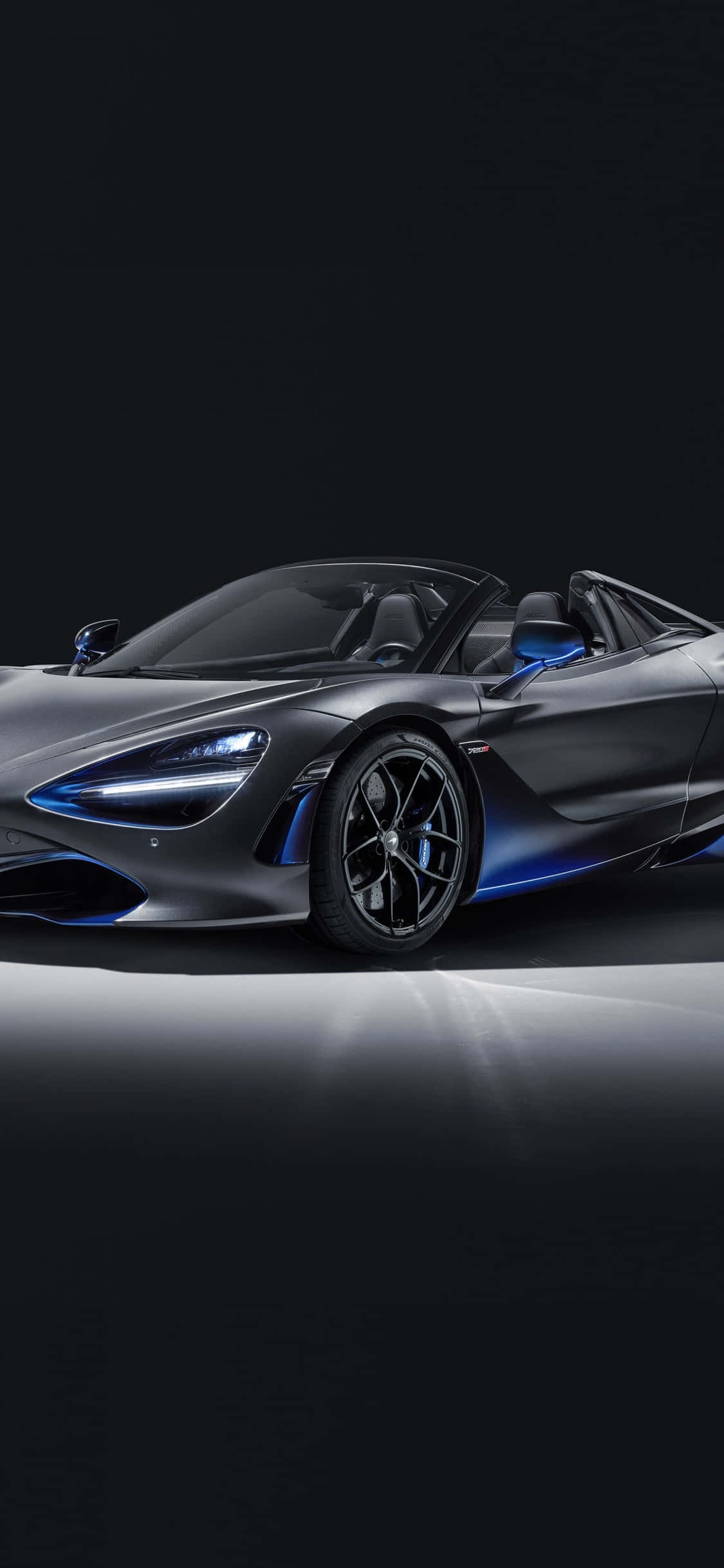 iPhone X McLaren 720s รุ่นจำลอง พื้นหลัง วอลเปเปอร์