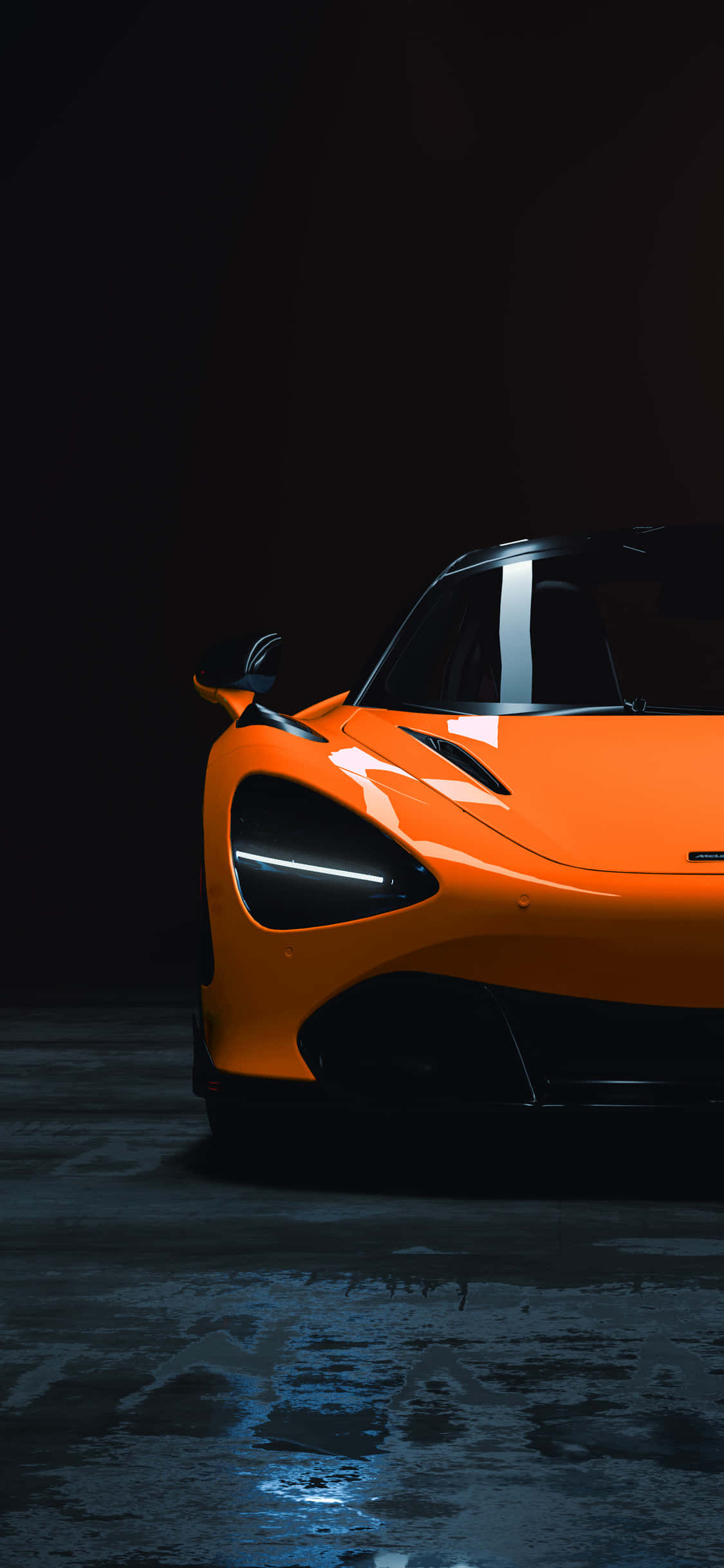 iPhone X McLaren 720s Vorsteiner พื้นหลัง วอลเปเปอร์