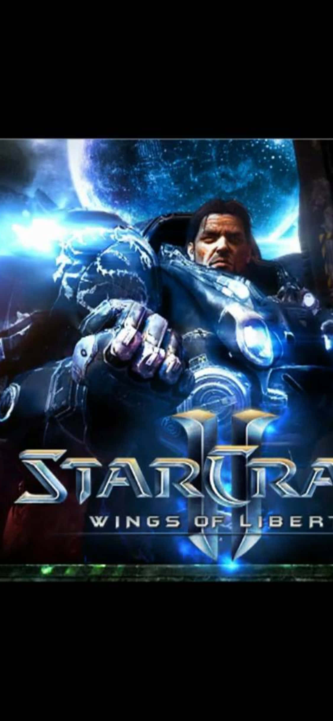 พื้นหลัง iPhone X Starcraft II Jim Raynor วอลเปเปอร์