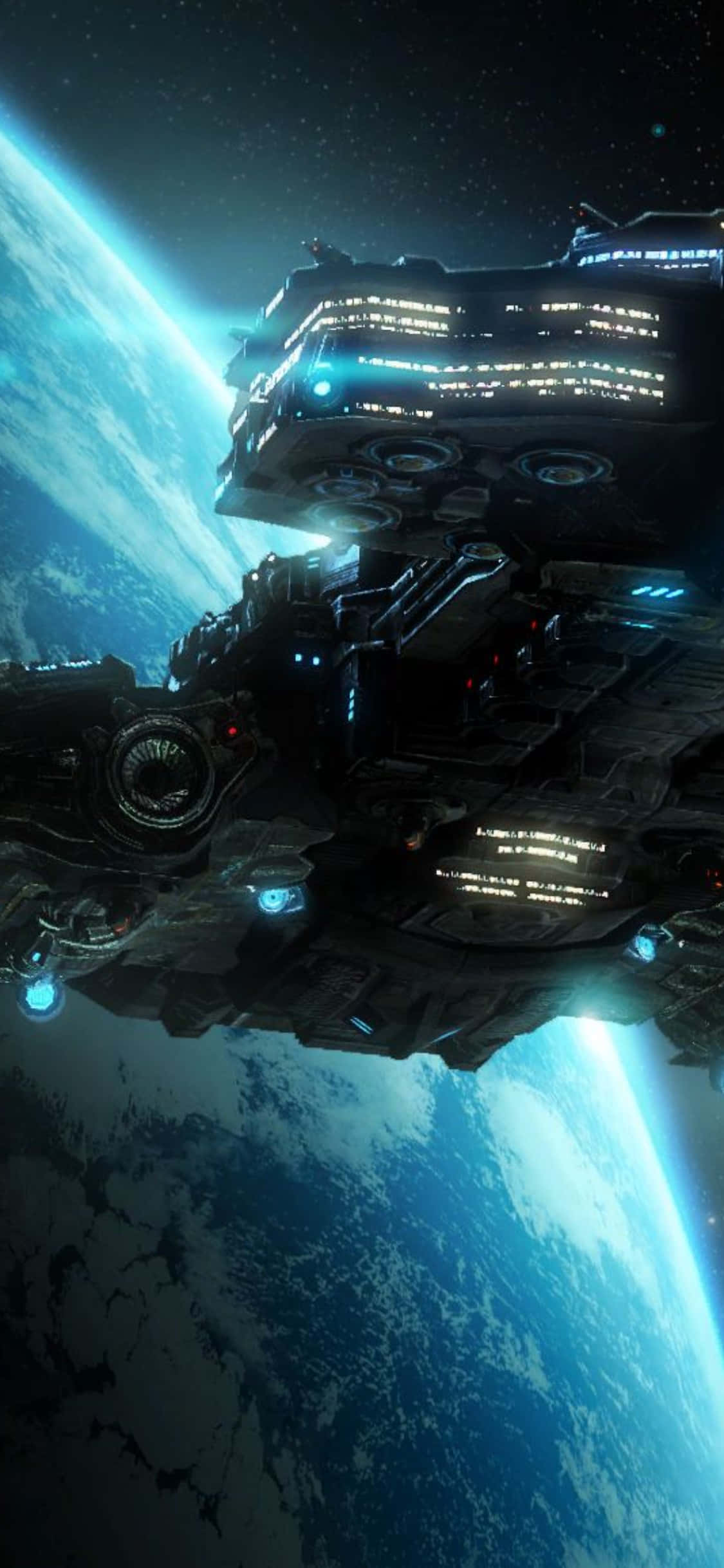 วอลเปเปอร์ iPhone X StarCraft II อวกาศ วอลเปเปอร์