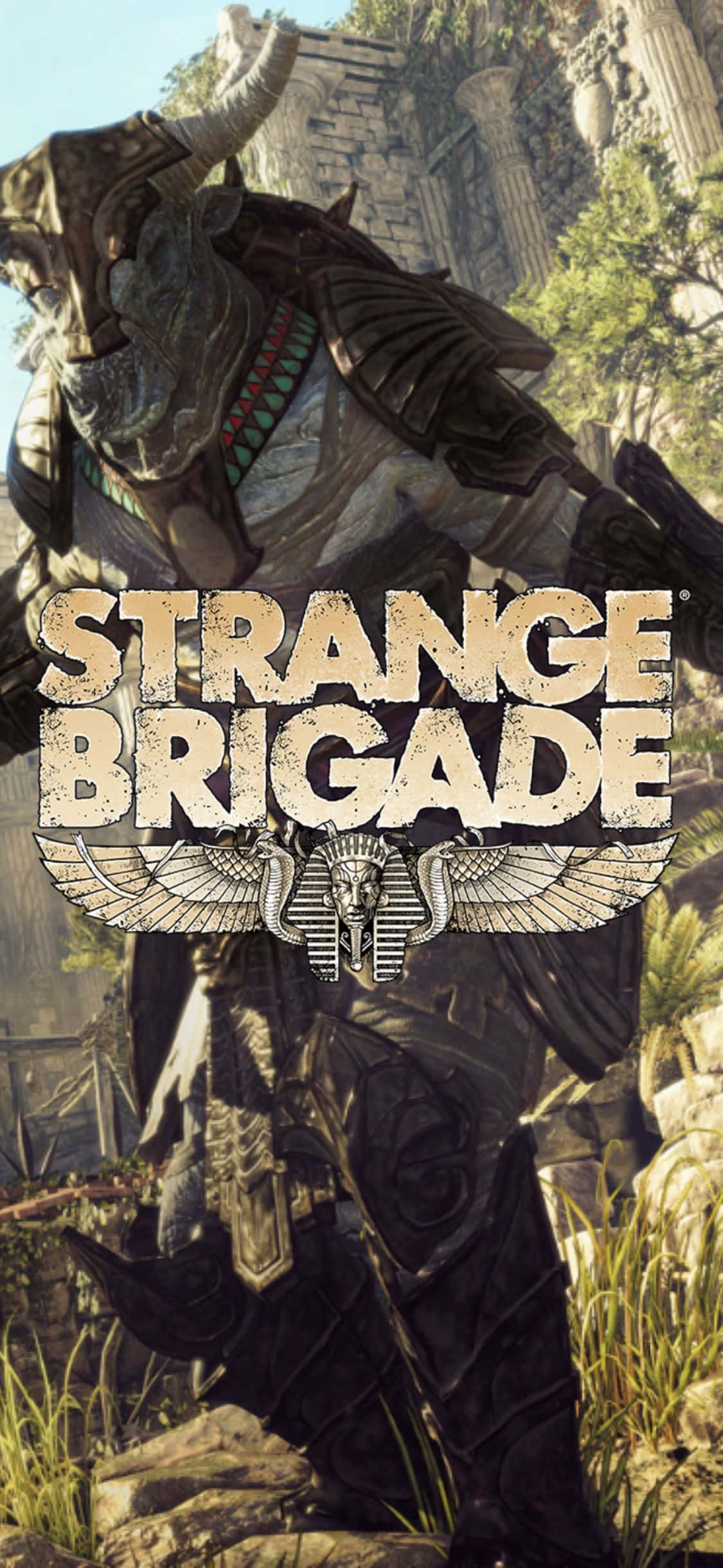 ซอมบี้เกราะ พื้นหลัง iPhone X Strange Brigade วอลเปเปอร์