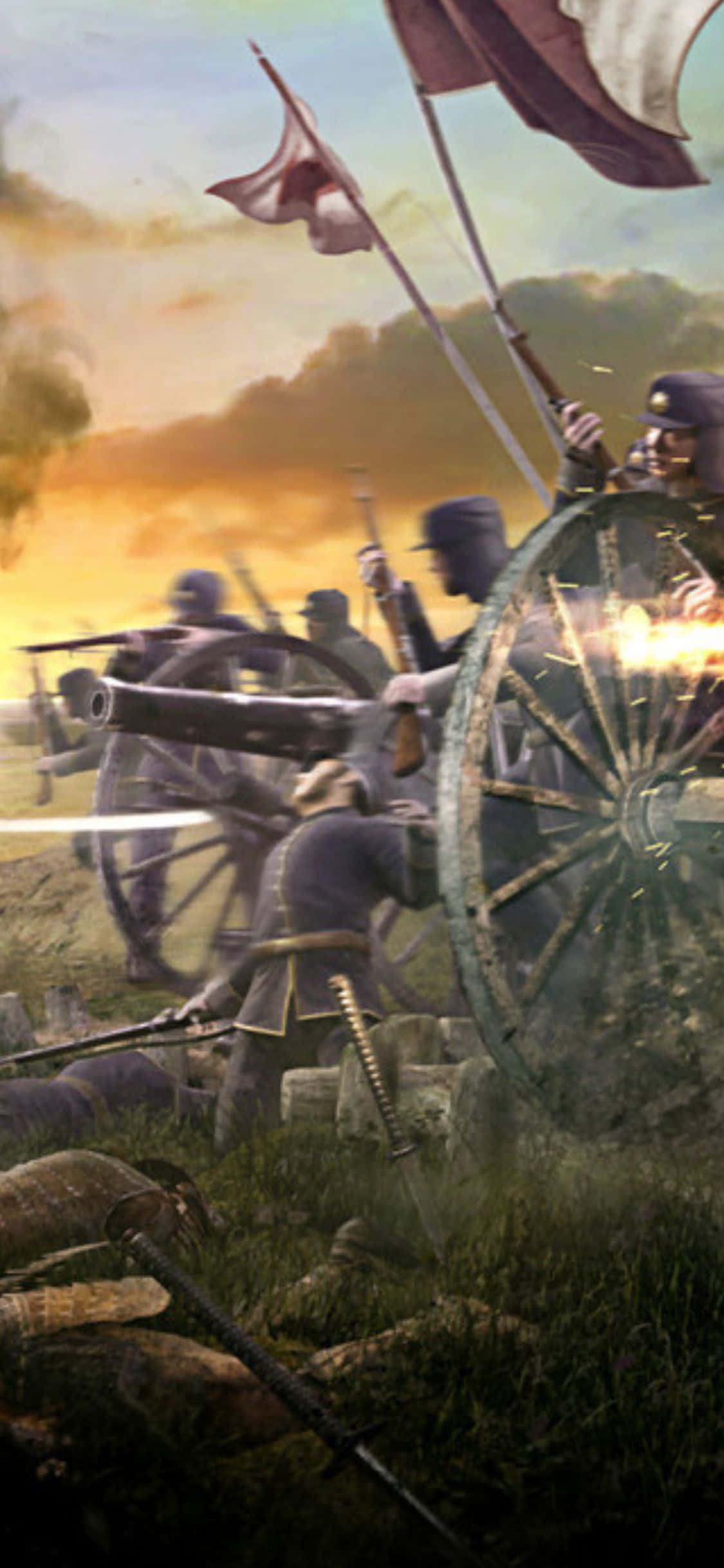 พื้นหลัง iPhone X Total War Shogun 2 วอลเปเปอร์