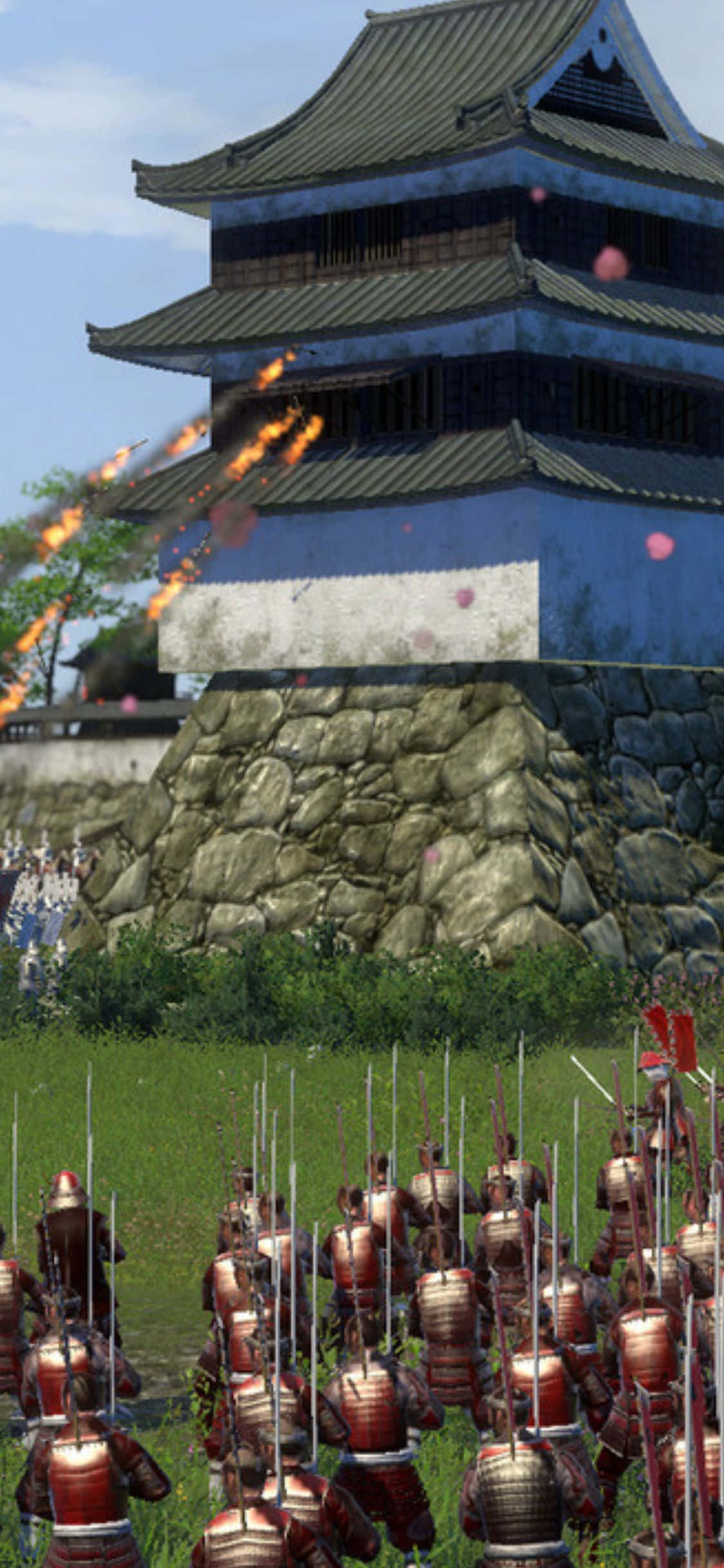 พื้นหลัง iPhone X Total War Shogun 2 วอลเปเปอร์