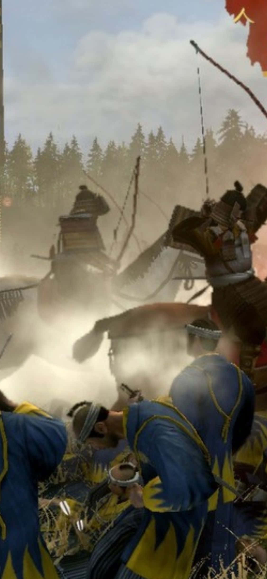 พื้นหลัง iPhone X Total War Shogun 2 วอลเปเปอร์