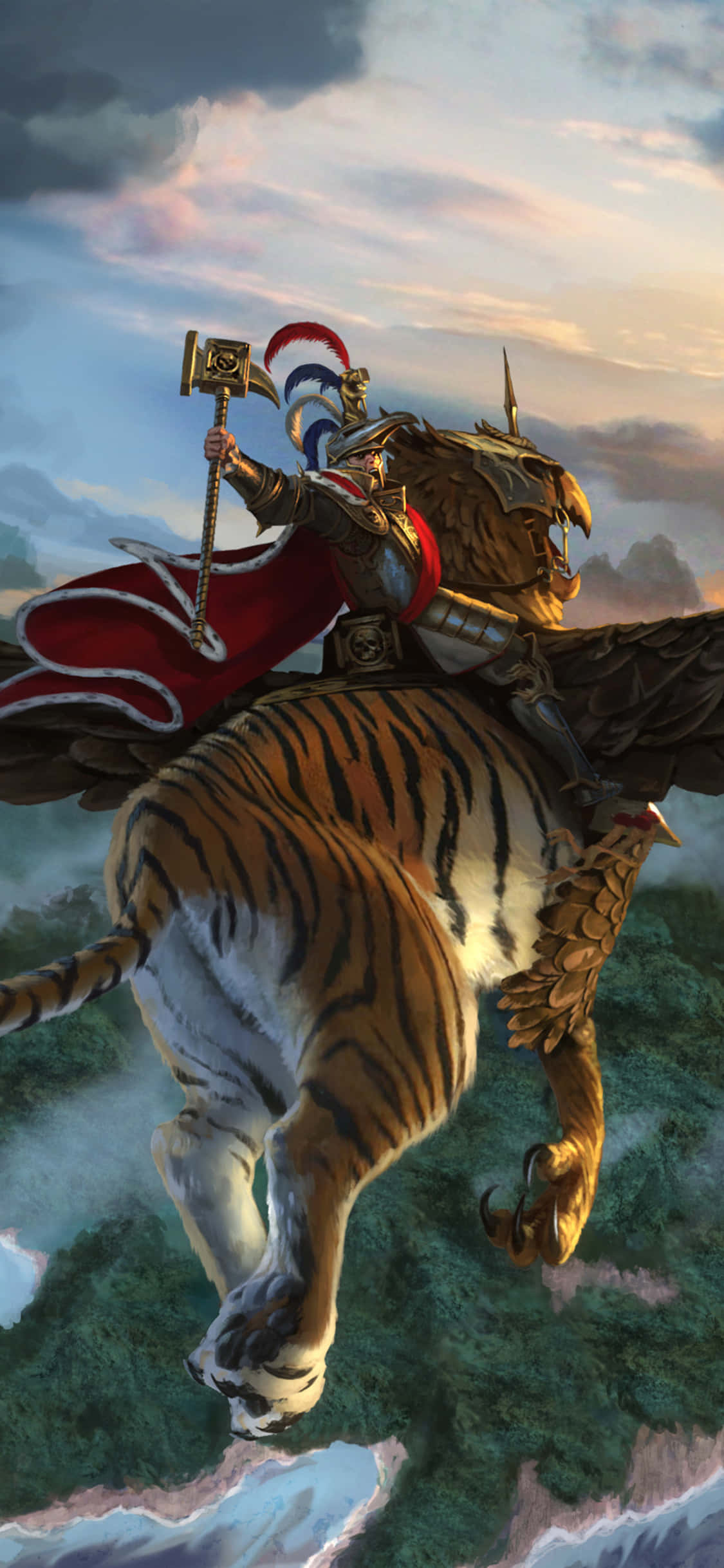 เตรียมพร้อมสำหรับสงครามด้วย iPhone X Total War Warhammer วอลเปเปอร์