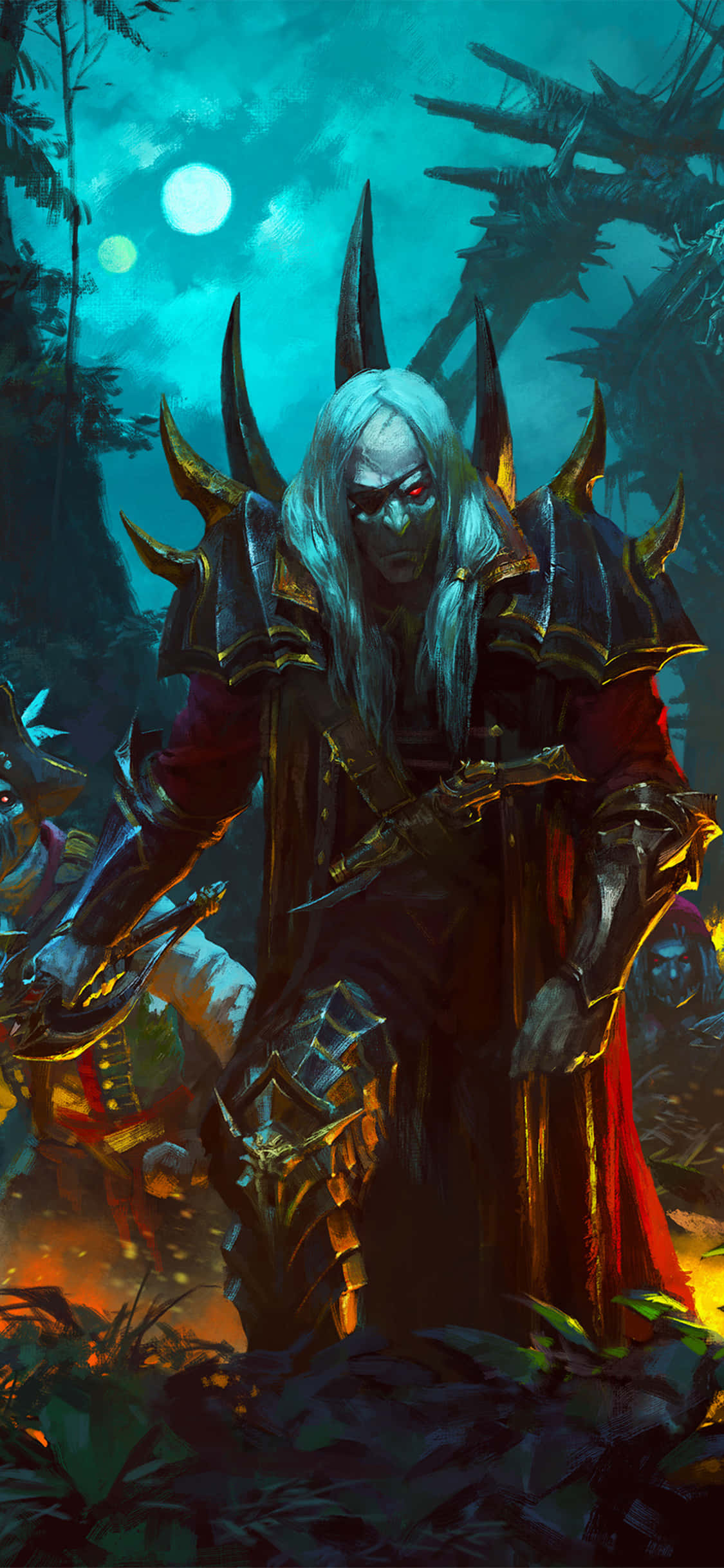 “สัมผัสการต่อสู้อันยิ่งใหญ่บน iPhone X ของคุณกับ Total War: Warhammer” วอลเปเปอร์