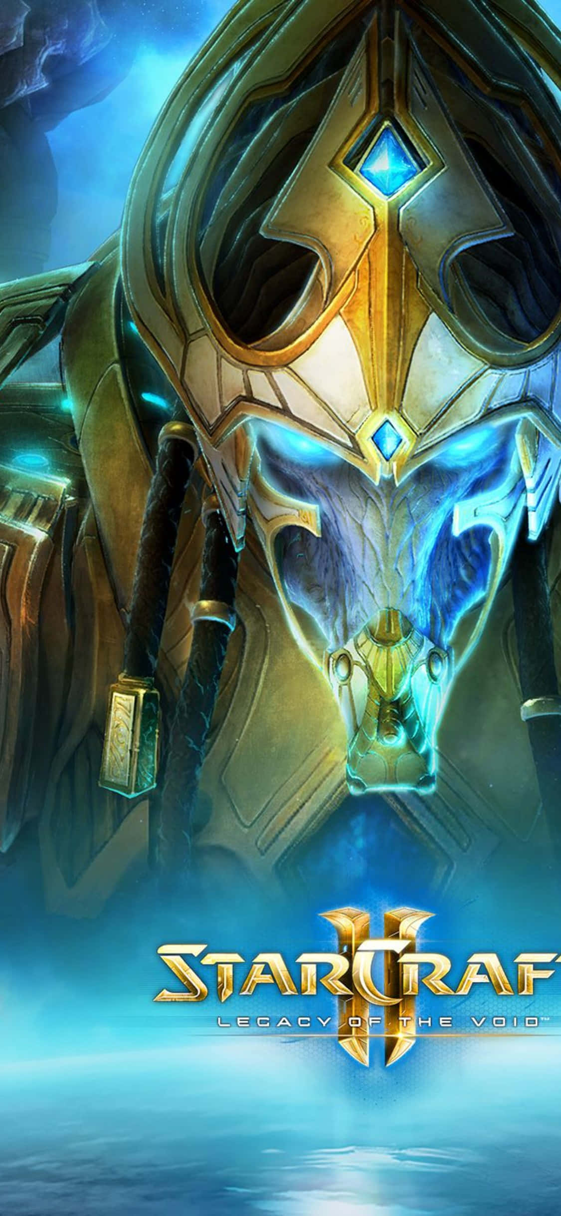 iPhone X พื้นหลัง Starcraft Ii Legacy Void วอลเปเปอร์