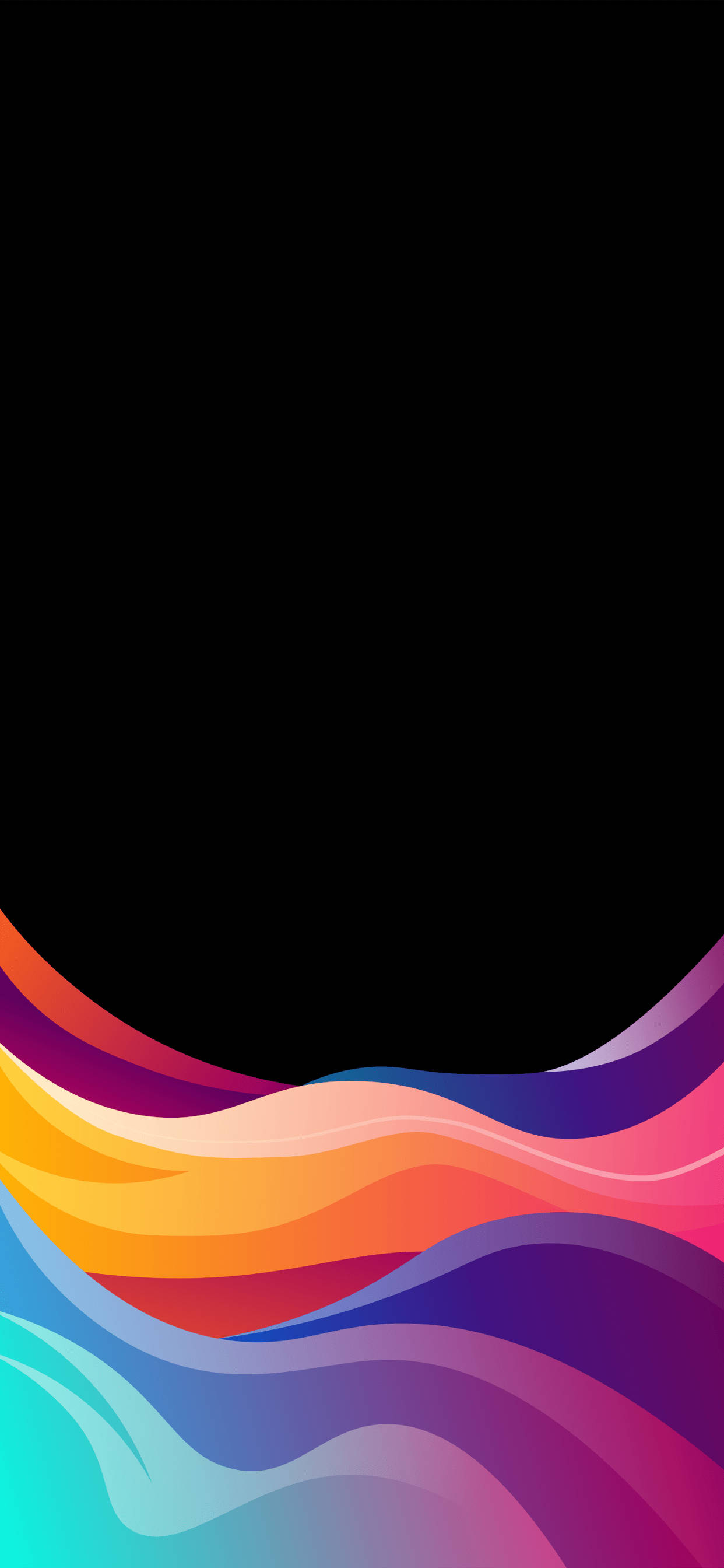เพิ่มความสดใสให้วันของคุณด้วยคลื่นสีสันของ iPhone XR วอลเปเปอร์
