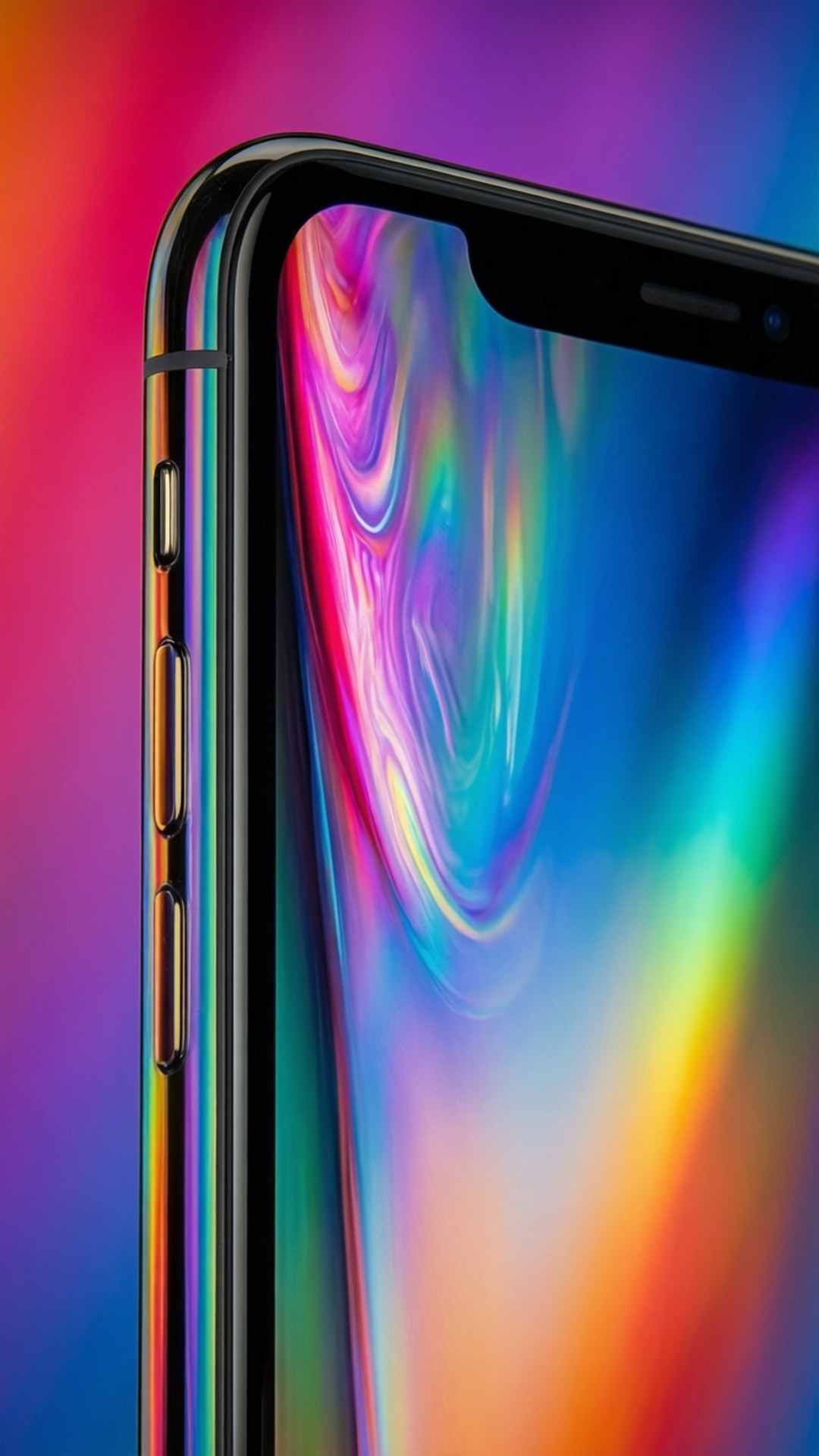 เรนโบว์กลอส iPhone XR วอลเปเปอร์