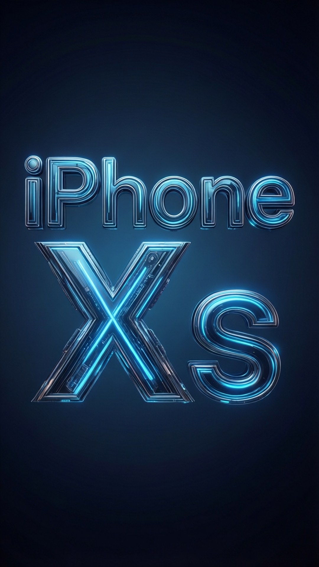 ตัวอักษร iPhone Xs วอลเปเปอร์