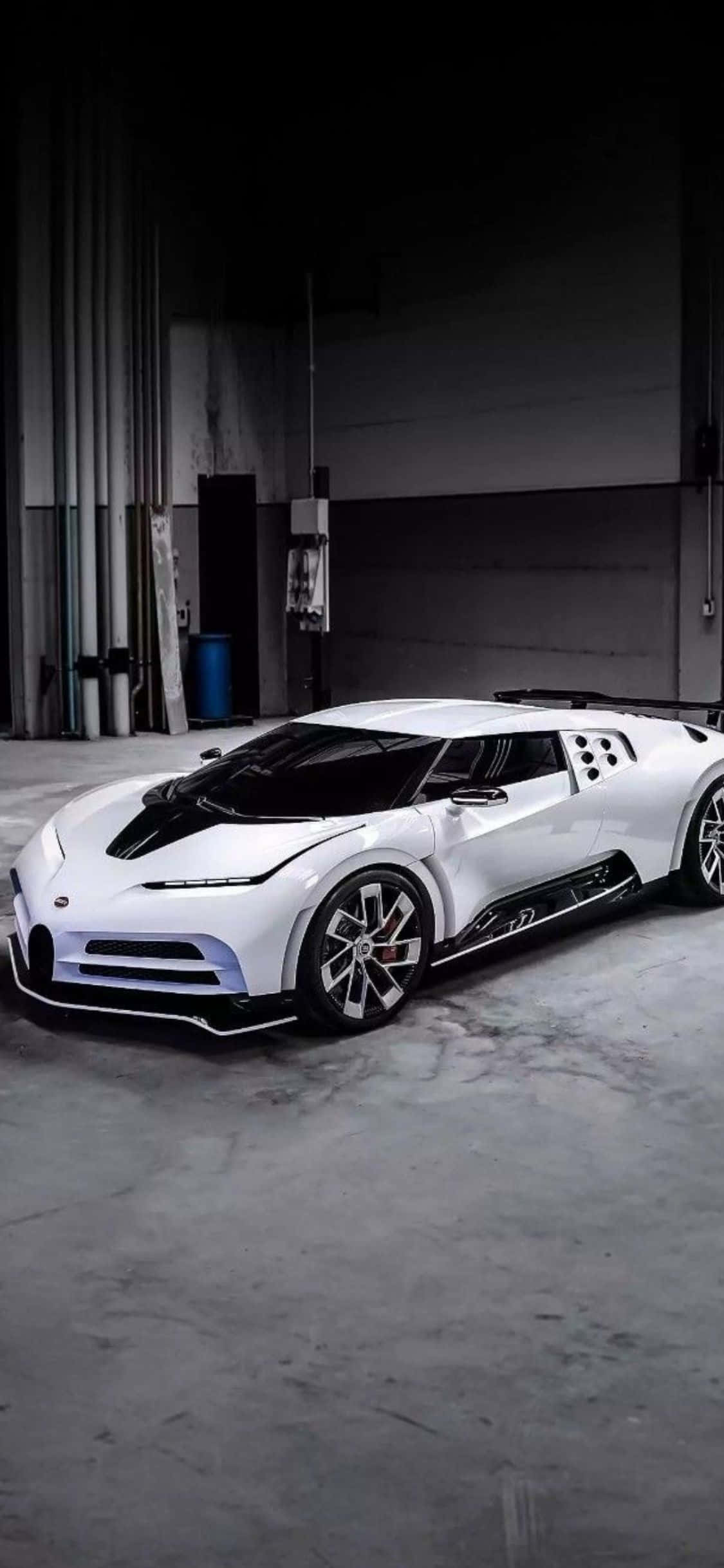 "คู่ที่สมบูรณ์แบบ - iPhone Xs ใน Bugatti"! วอลเปเปอร์