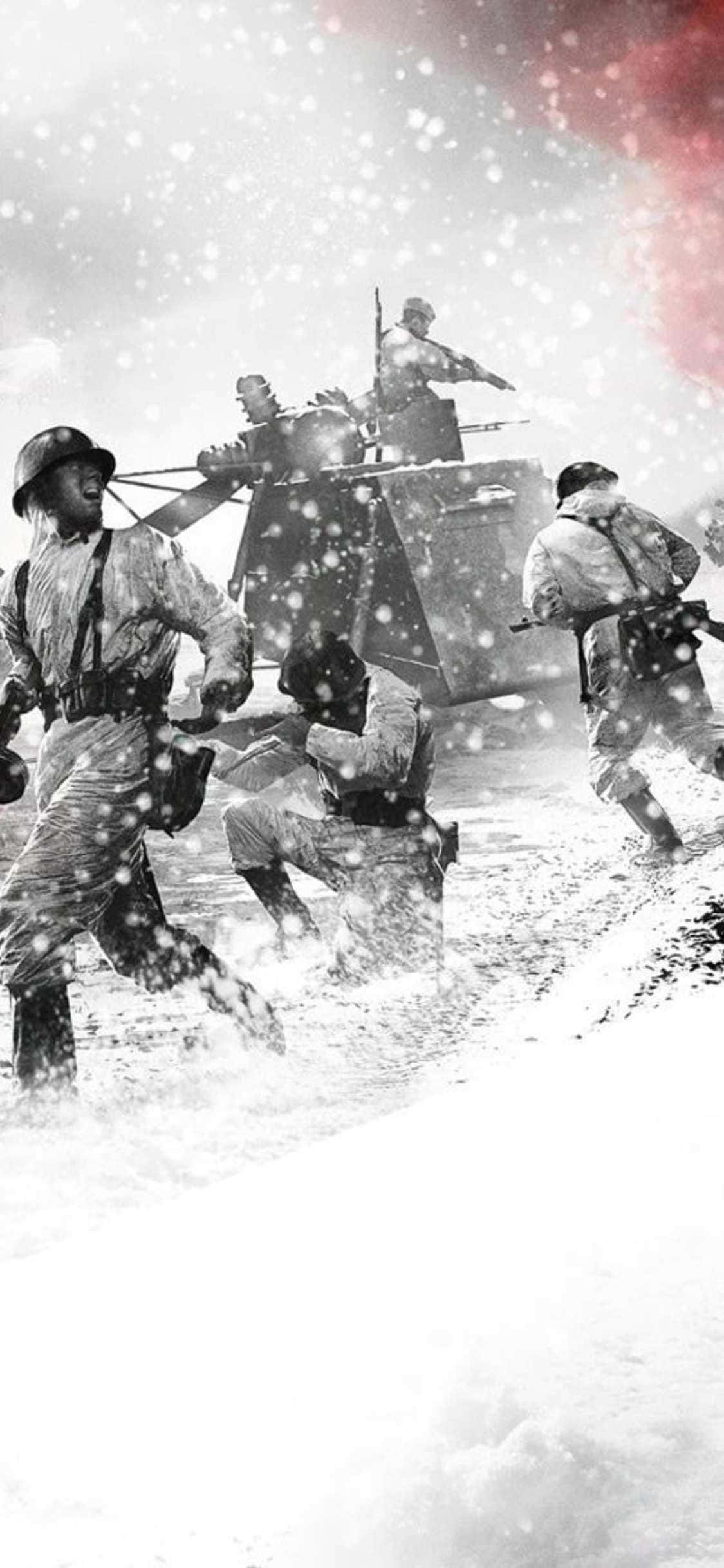 พื้นหลัง iPhone Xs Company Of Heroes 2 ริมแม่น้ำ วอลเปเปอร์