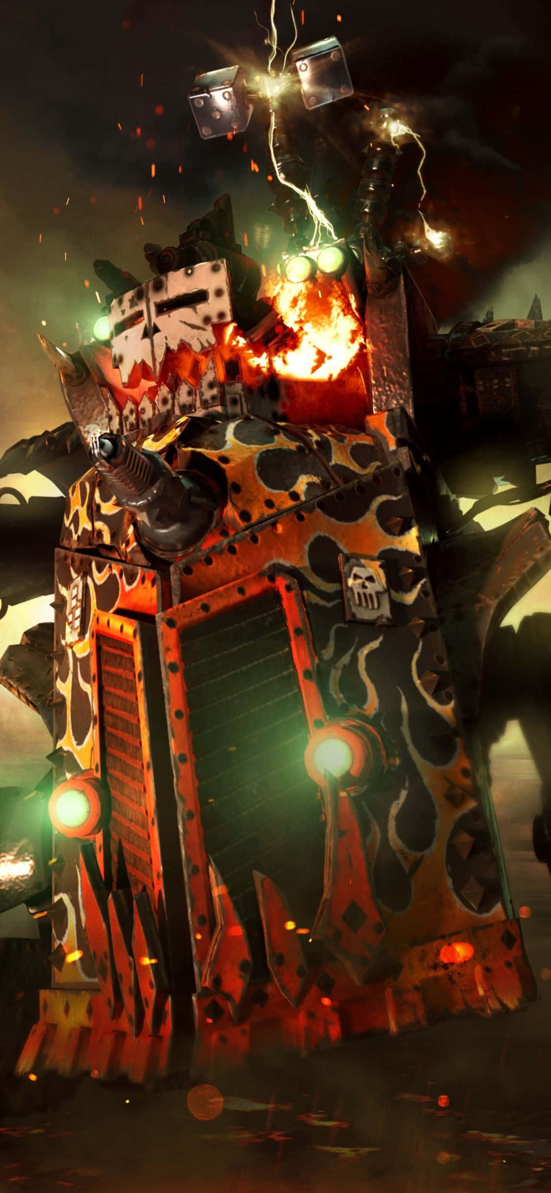 เตรียมพร้อมสำหรับศึกครั้งยิ่งใหญ่กับ iPhone Xs Dawn Of War III วอลเปเปอร์