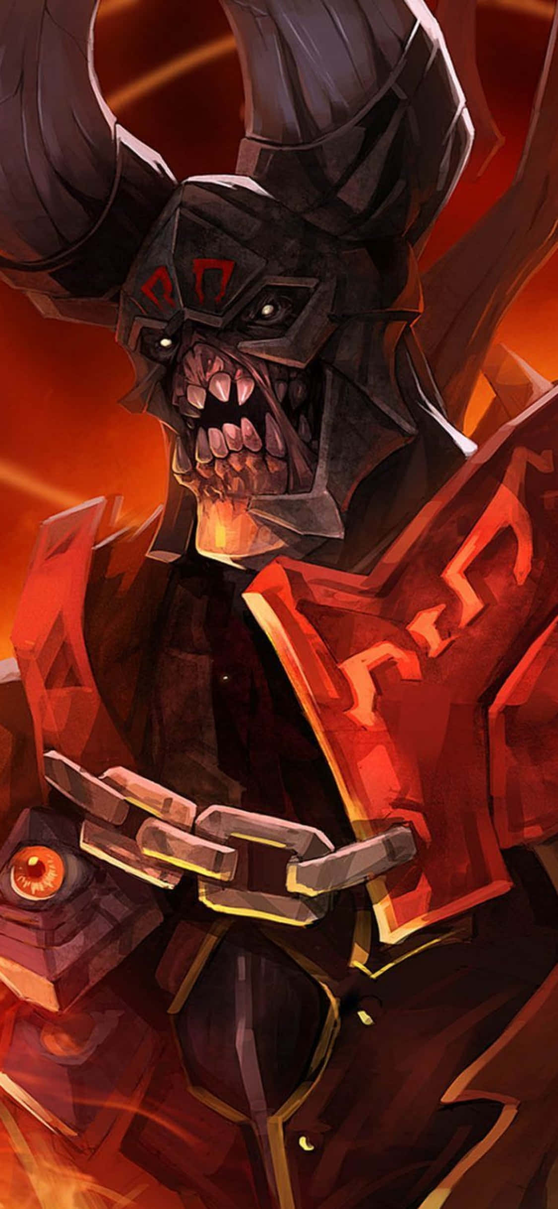 "ปลดล็อกพลังของ iPhone XS ด้วย Doom" วอลเปเปอร์