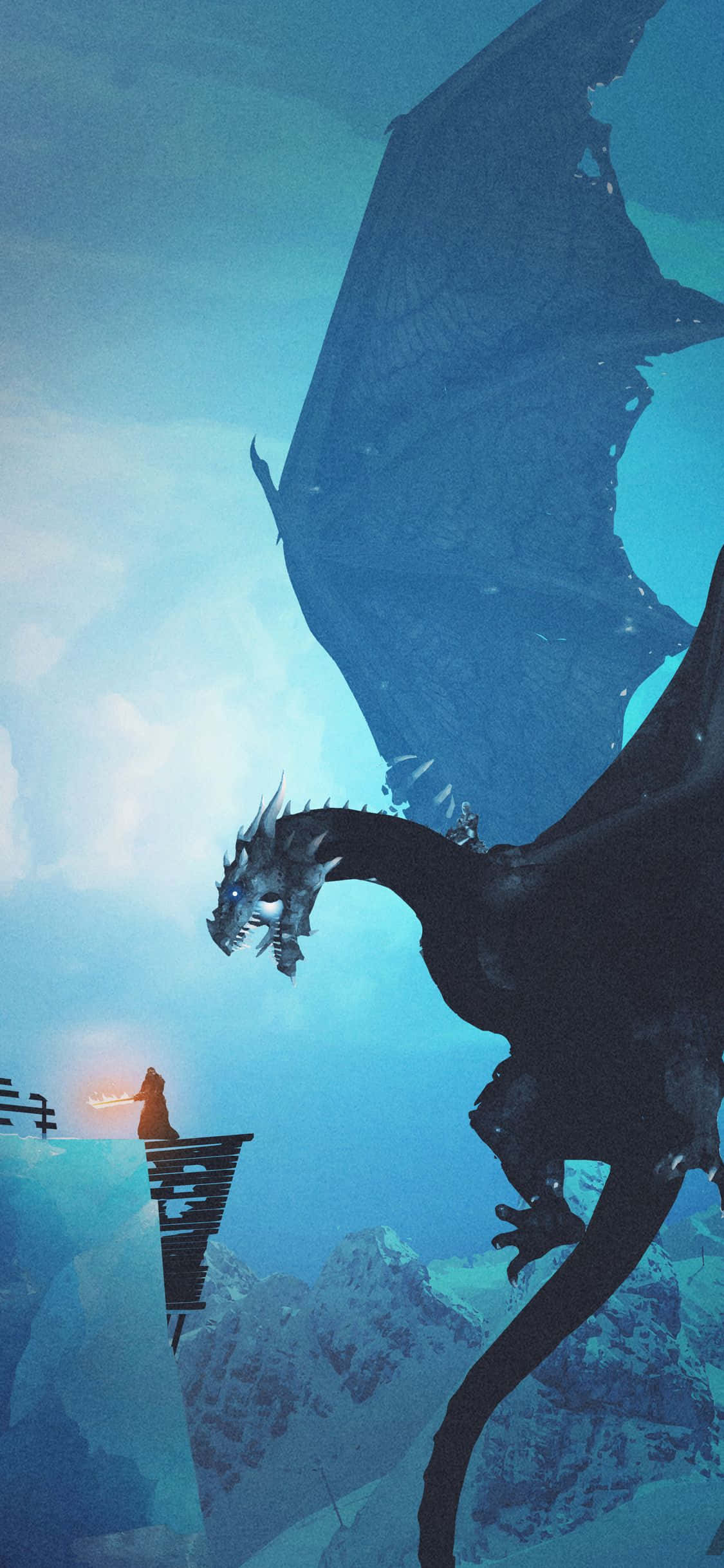 “สัมผัสการผจญภัยสุดยิ่งใหญ่บน iPhone Xs ของคุณกับ Dragon Age Inquisition” วอลเปเปอร์