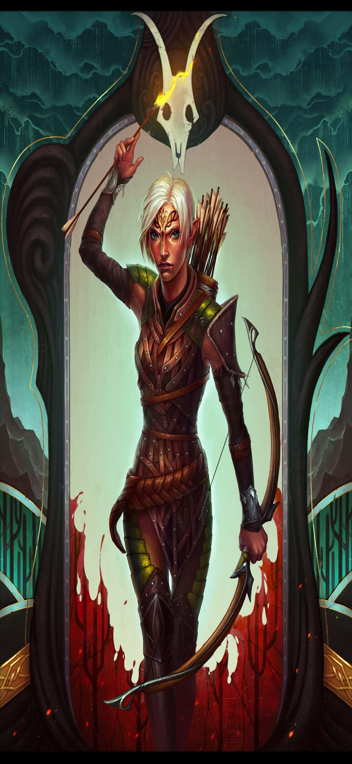 เตรียมพร้อมสำหรับการผจญภัยสุดยิ่งใหญ่กับ iPhone Xs และ Dragon Age Inquisition วอลเปเปอร์
