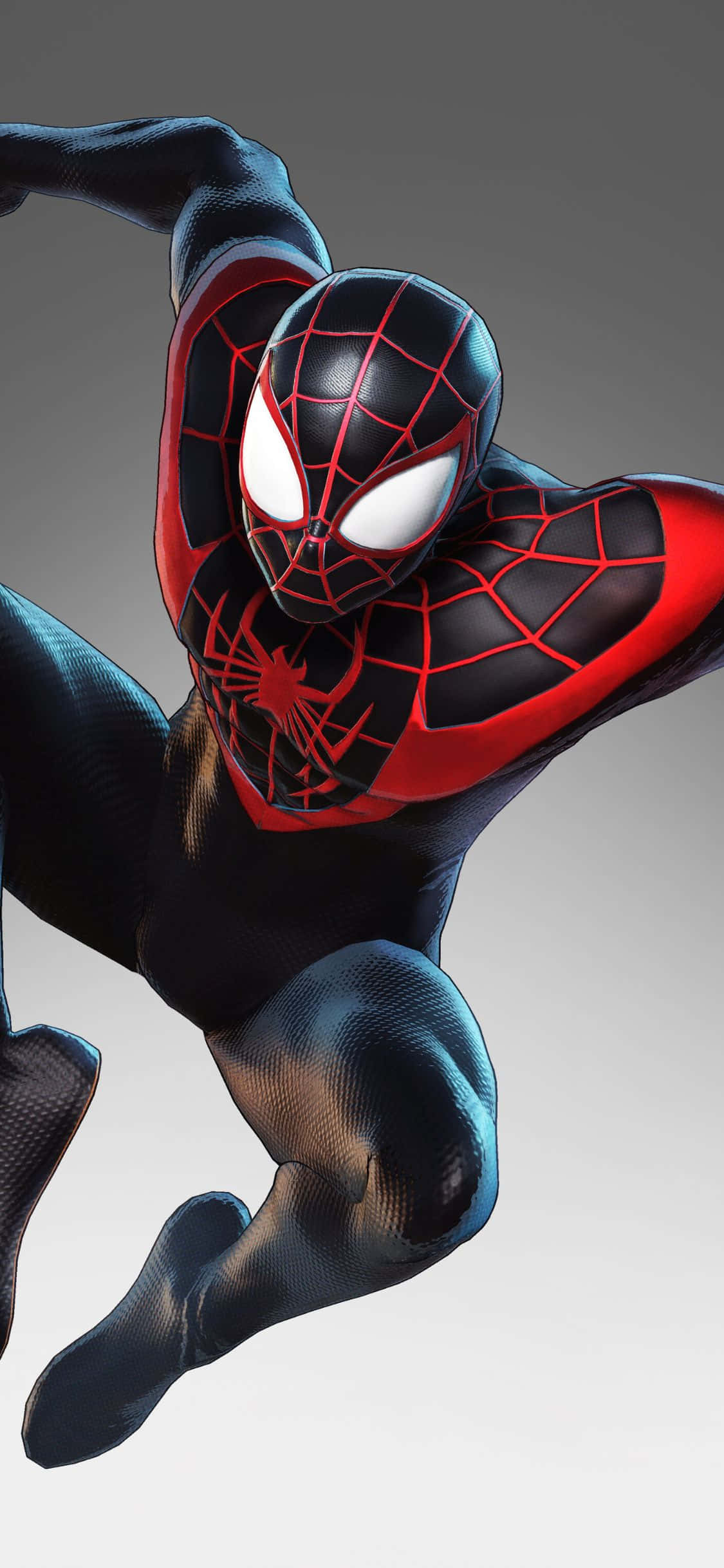 ไมลส์ โมราเลส iPhone XS พื้นหลัง Marvel วอลเปเปอร์