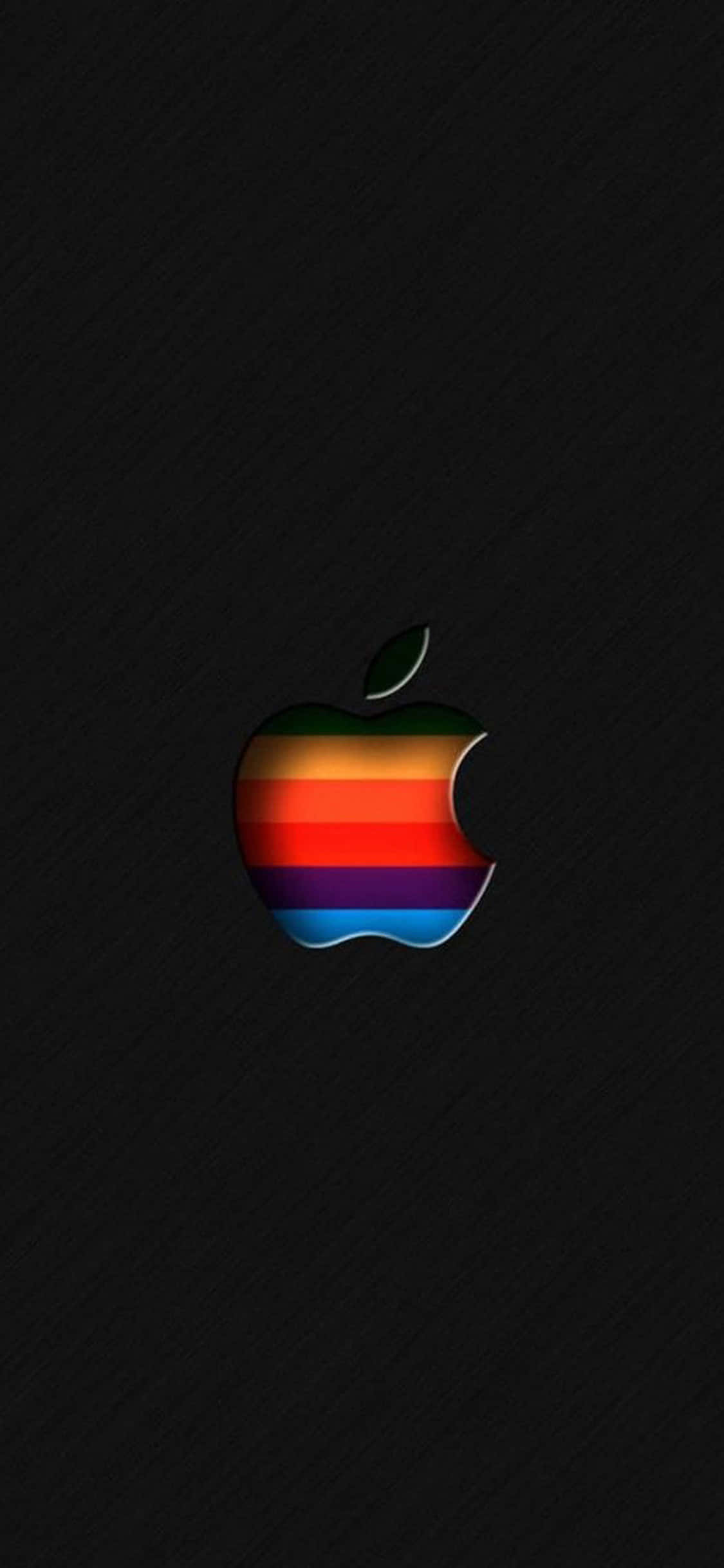 พื้นหลัง iPhone Xs Max Apple เฉดสีส้ม วอลเปเปอร์