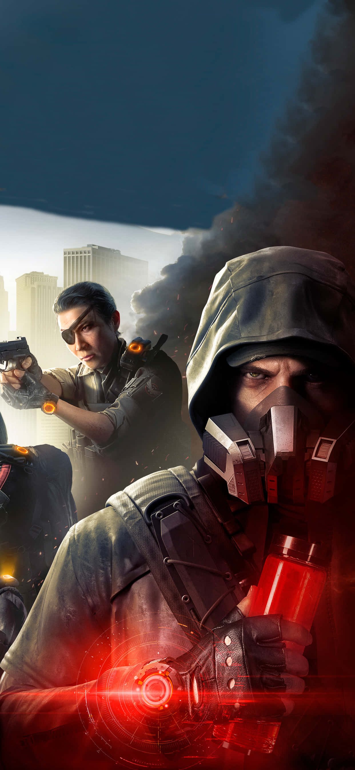 ก้าวเข้าสู่โลกแห่งการทำลายล้างกับ iPhone Xs Max ของ Apple และ The Division! วอลเปเปอร์
