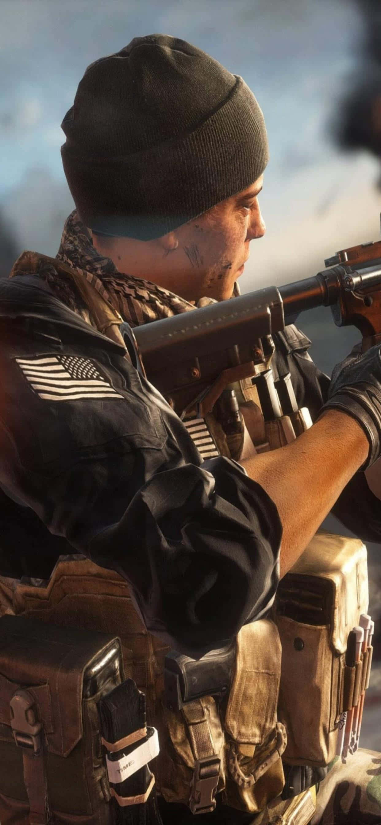 สัมผัสศึกสุดยิ่งใหญ่บน iPhone Xs Max ของคุณกับ Battlefield 4 วอลเปเปอร์