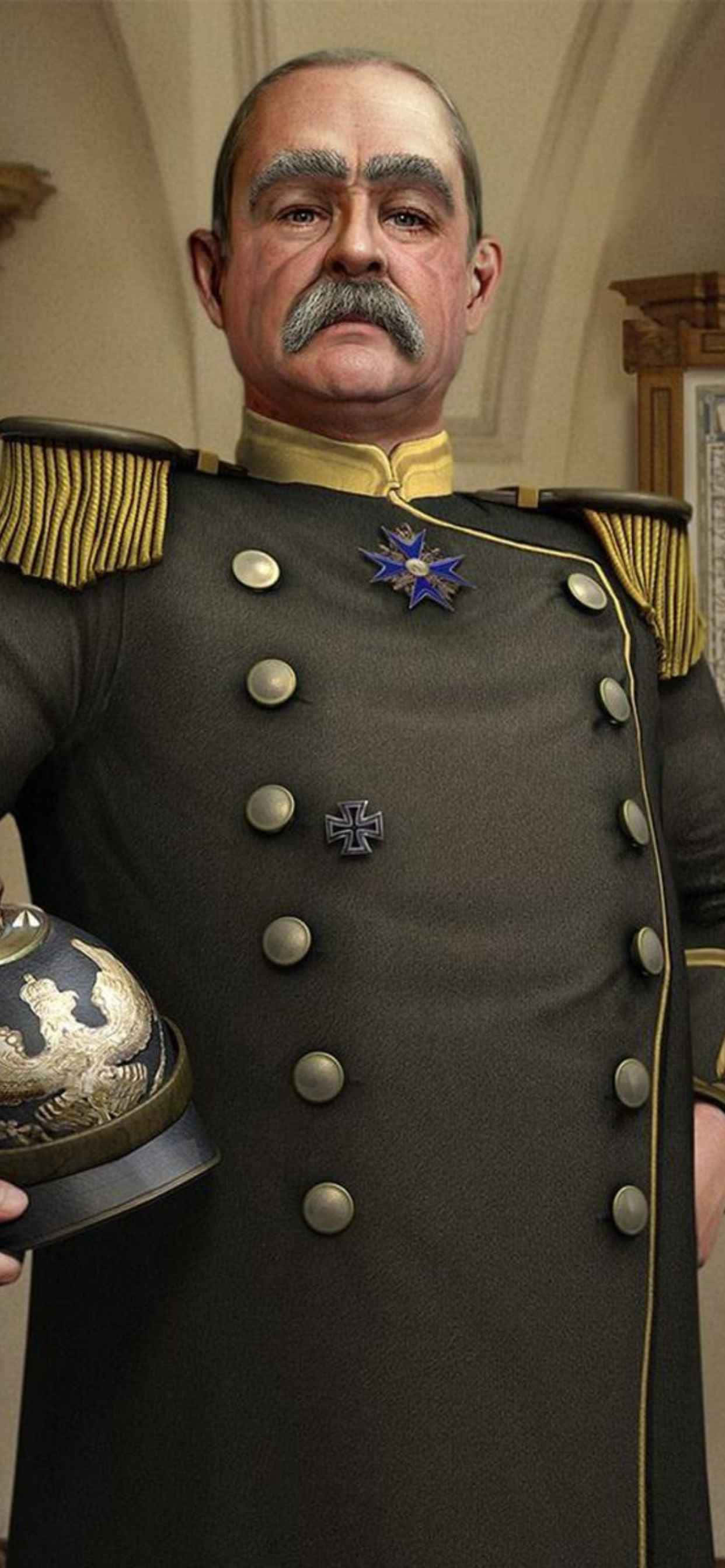 ดื่มด่ำไปกับโลกอันน่าหลังใน iPhone Xs Max Civilization V วอลเปเปอร์