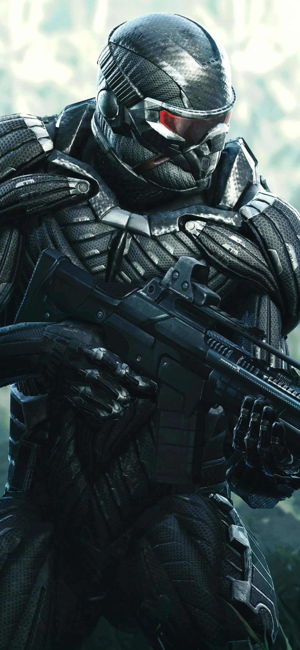 เตรียมพร้อมสำหรับแอ็คشنสุดเข้มข้นบน iPhone XS Max Crysis Warhead ใหม่ วอลเปเปอร์