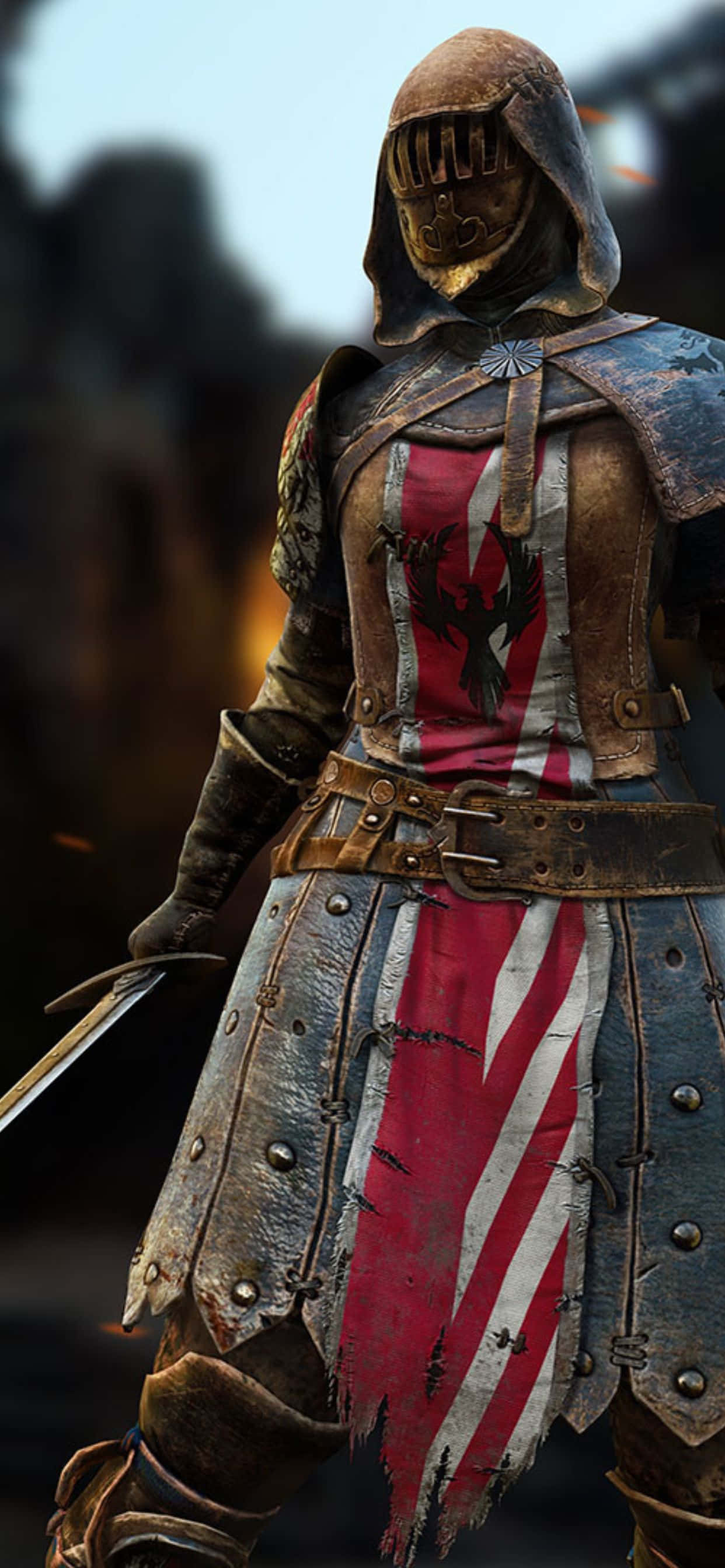 ยกระดับประสบการณ์การเล่นเกมของคุณด้วย iPhone Xs Max และ For Honor วอลเปเปอร์