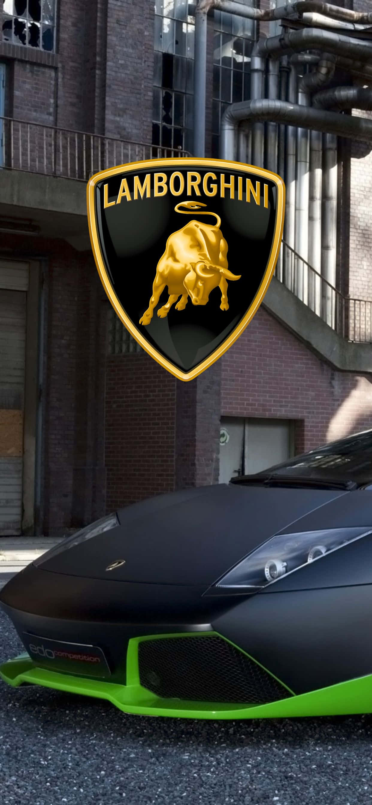 iPhone XS Max Lamborghini Murcielago พื้นหลัง วอลเปเปอร์