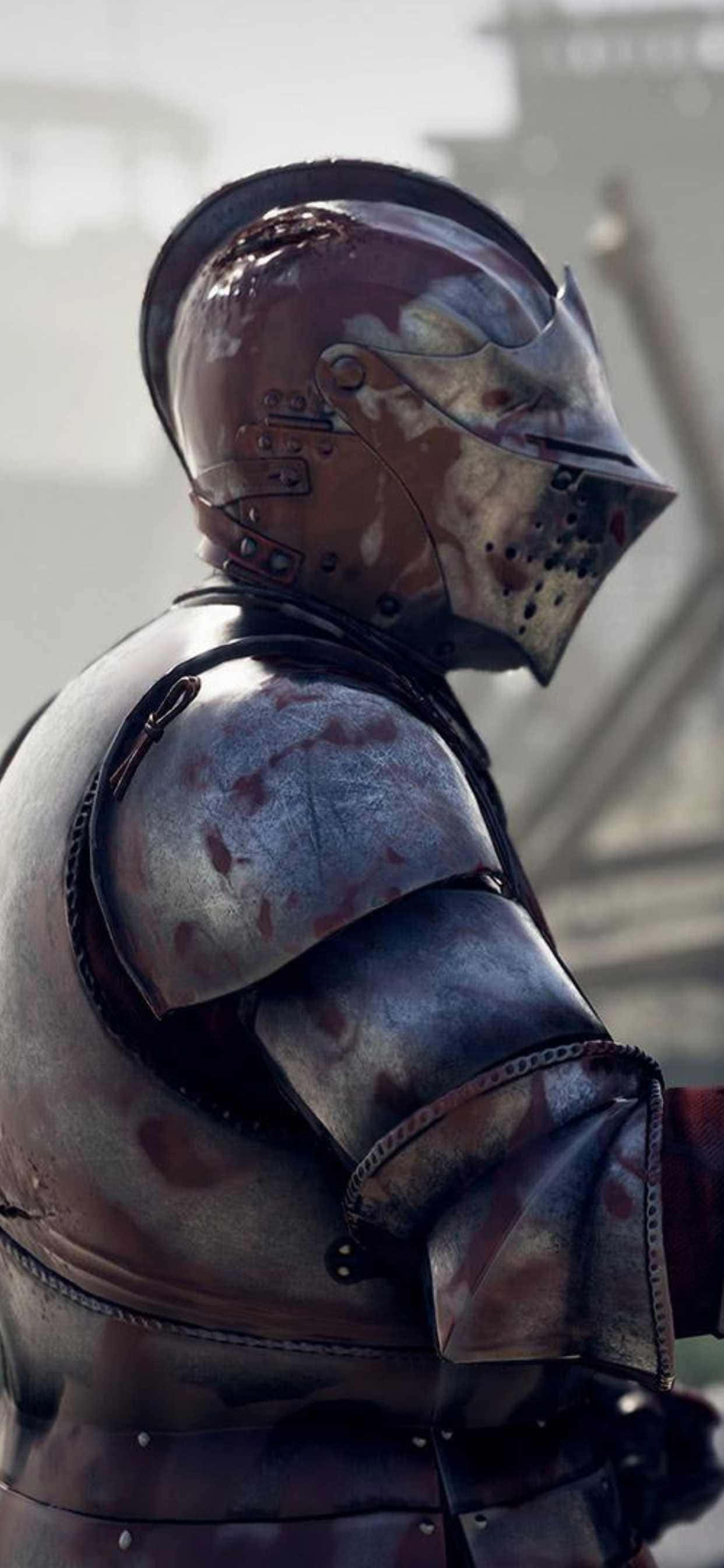 "ภาพสต็อกของ iPhone XS Max พร้อมเกม Mordhau" วอลเปเปอร์