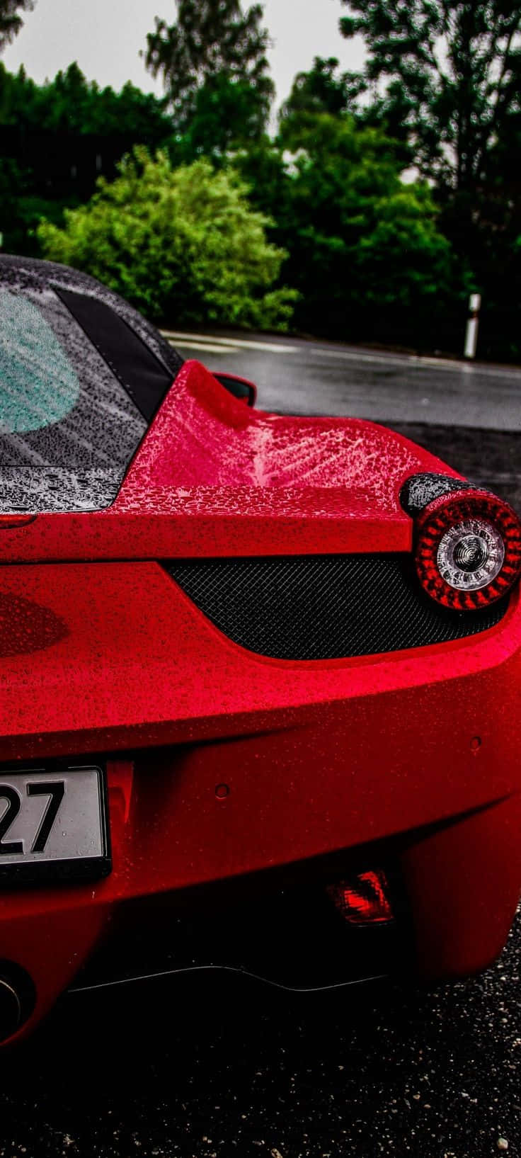 พื้นหลัง iPhone XS Max Project Cars 2 เฟอร์รารี 458 สีแดง วอลเปเปอร์
